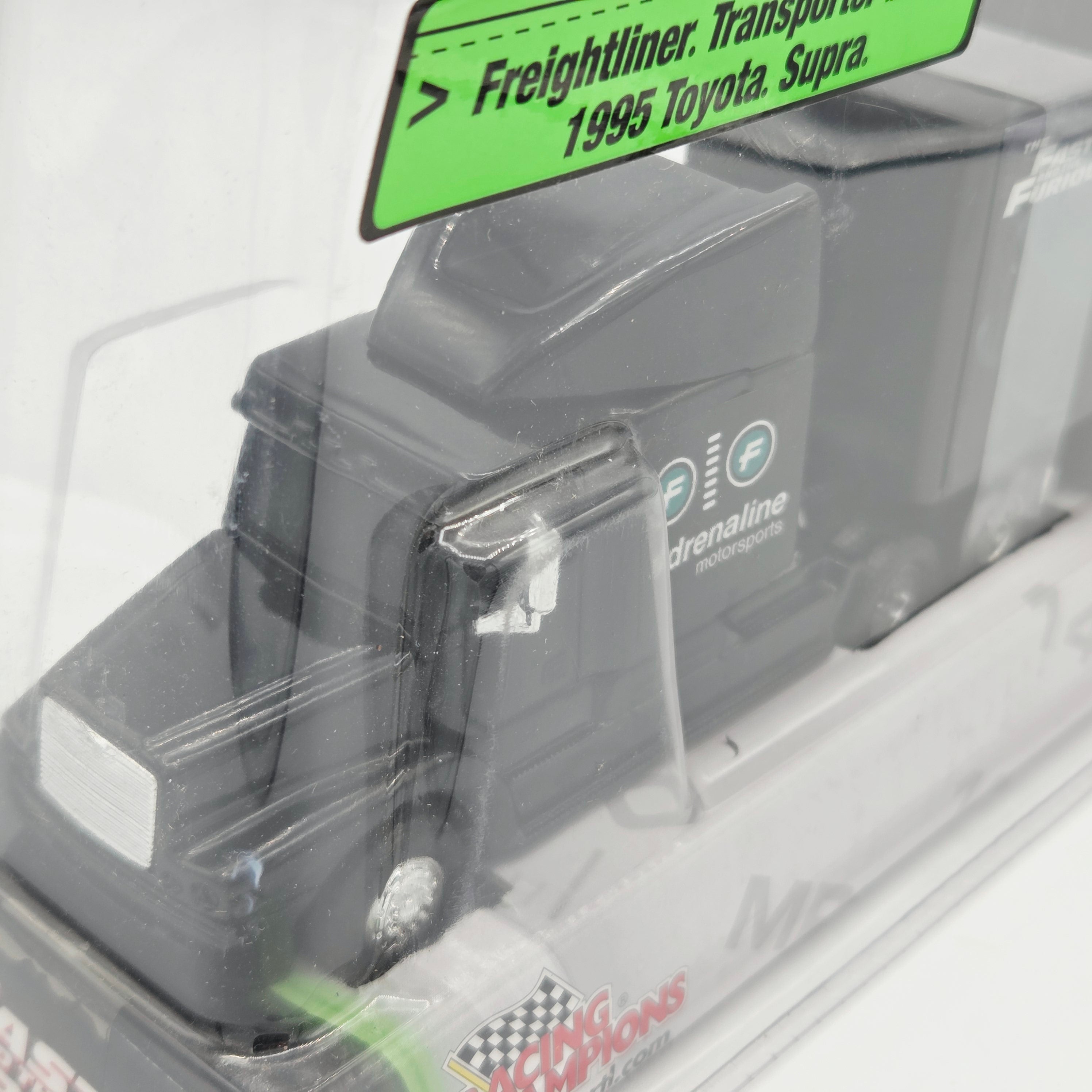 Racing Champions '95 Toyota Supra / Freightliner Semi Truck - Fast & the Furious (2003 ERTL)
