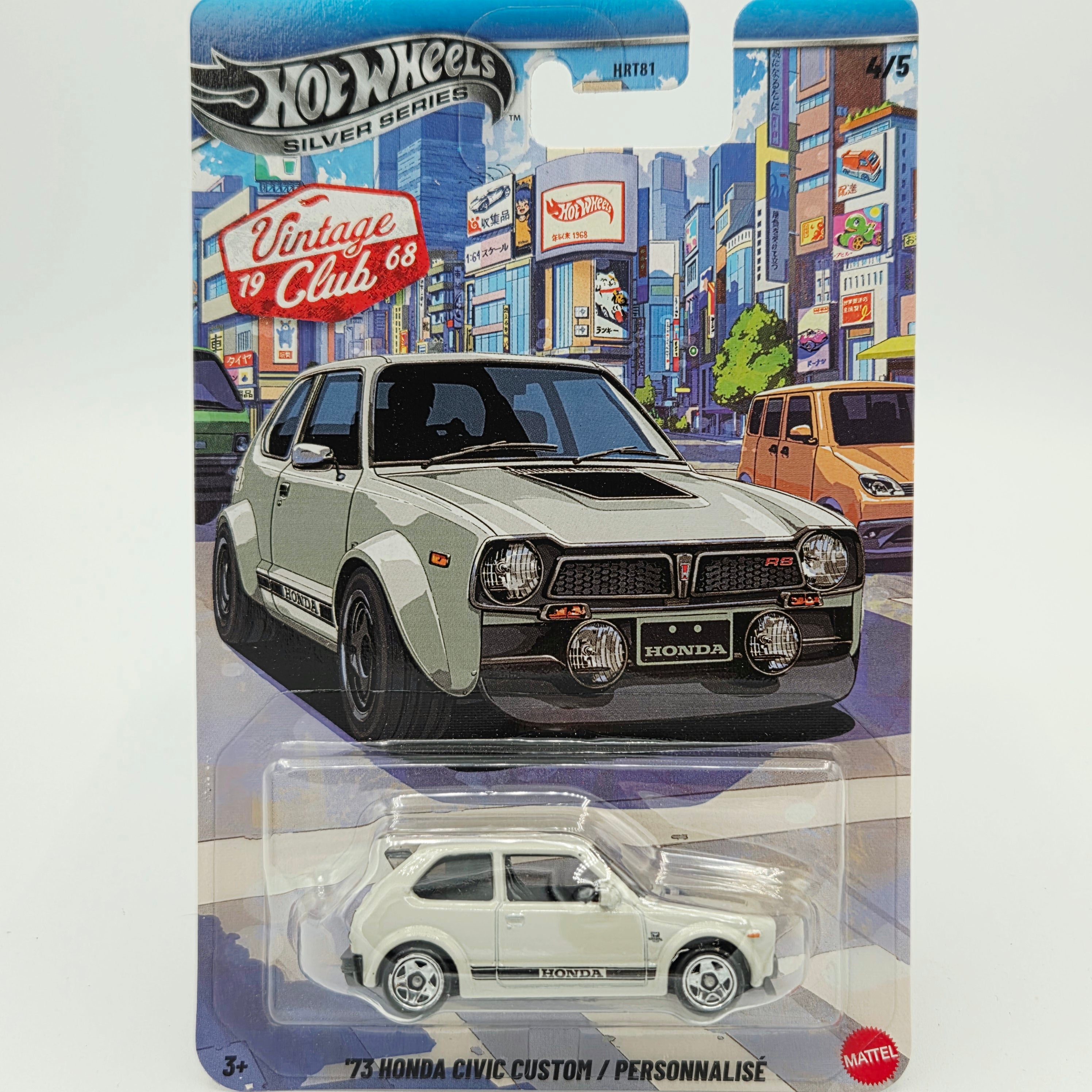 Hot Wheels - 2026 Silver Series Vintage Racing Mix 3 - National Icons (Set of 5 Cars)