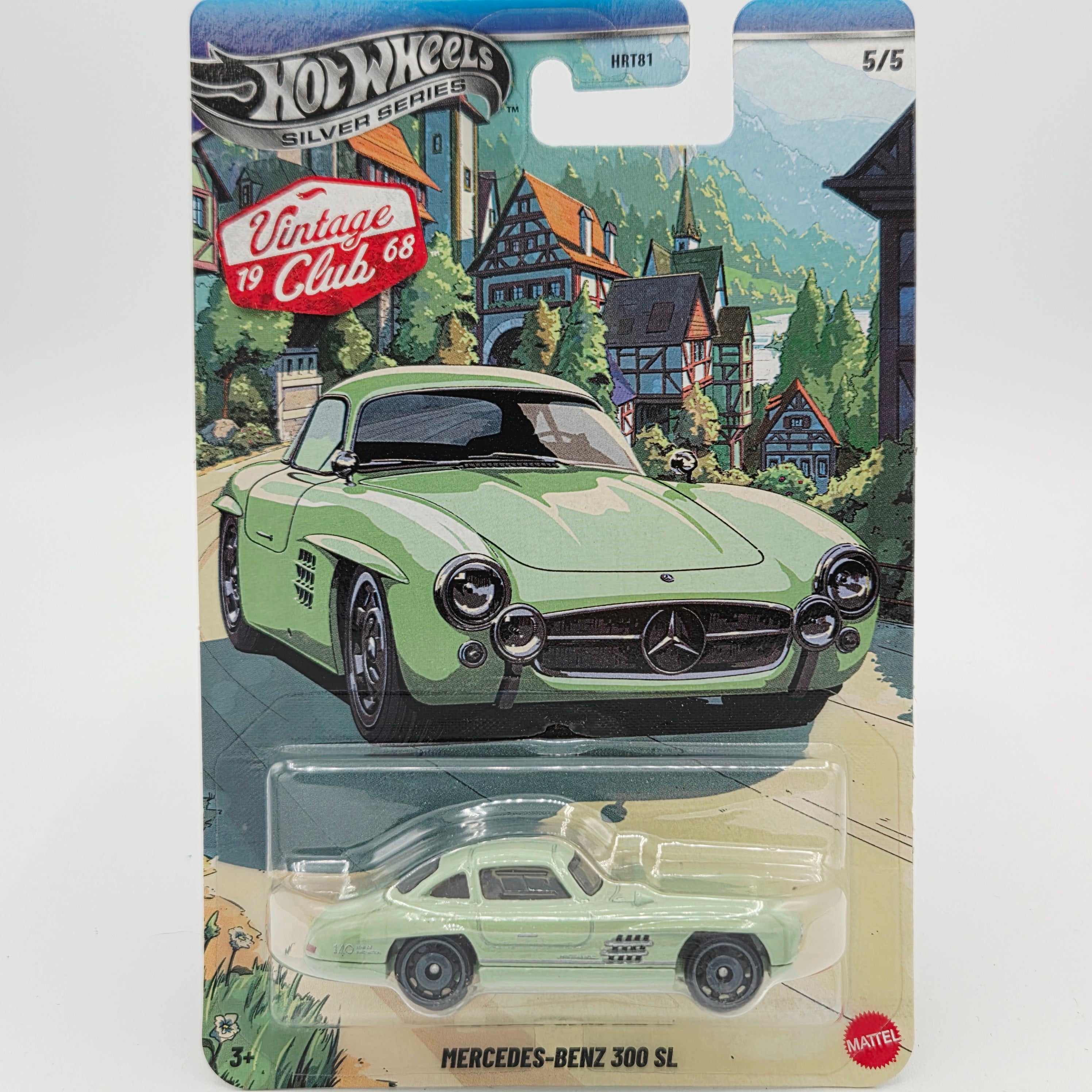 Hot Wheels - 2026 Silver Series Vintage Racing Mix 3 - National Icons (Set of 5 Cars)