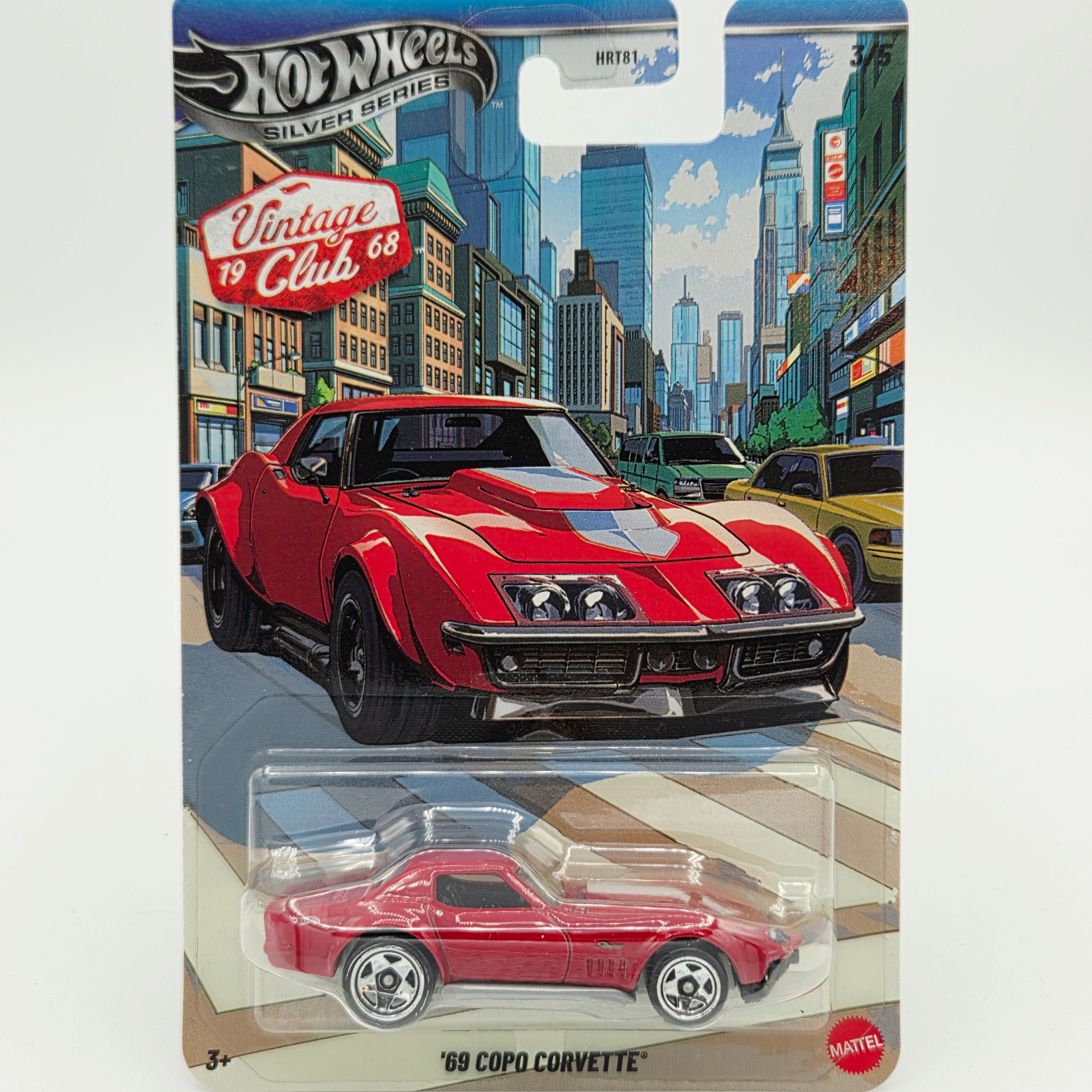 Hot Wheels - 2026 Silver Series Vintage Racing Mix 3 - National Icons (Set of 5 Cars)