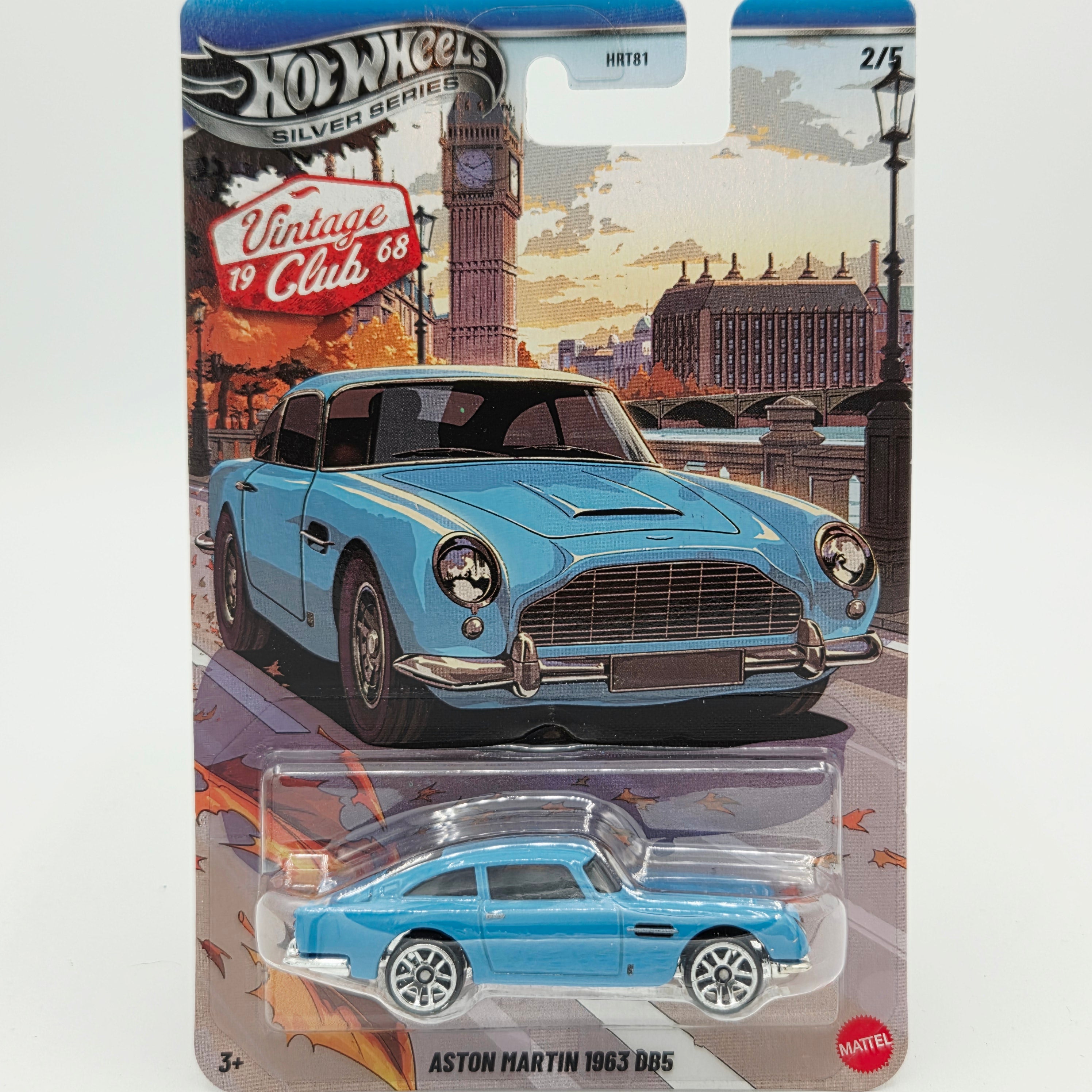 Hot Wheels - 2026 Silver Series Vintage Racing Mix 3 - National Icons (Set of 5 Cars)
