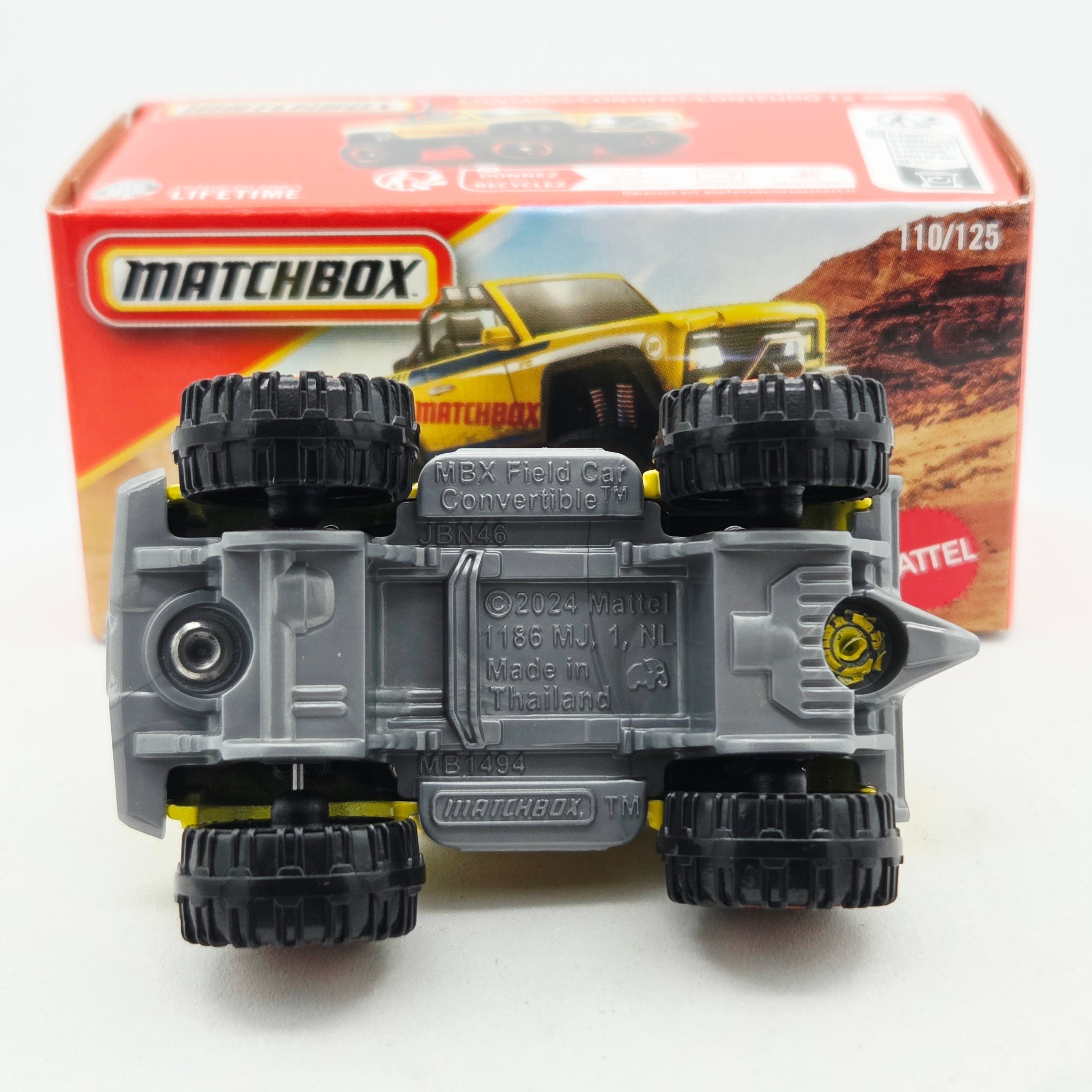 Matchbox MBX Field Car Convertible (2026 Mix 11 M Basic - Power Grabs)
