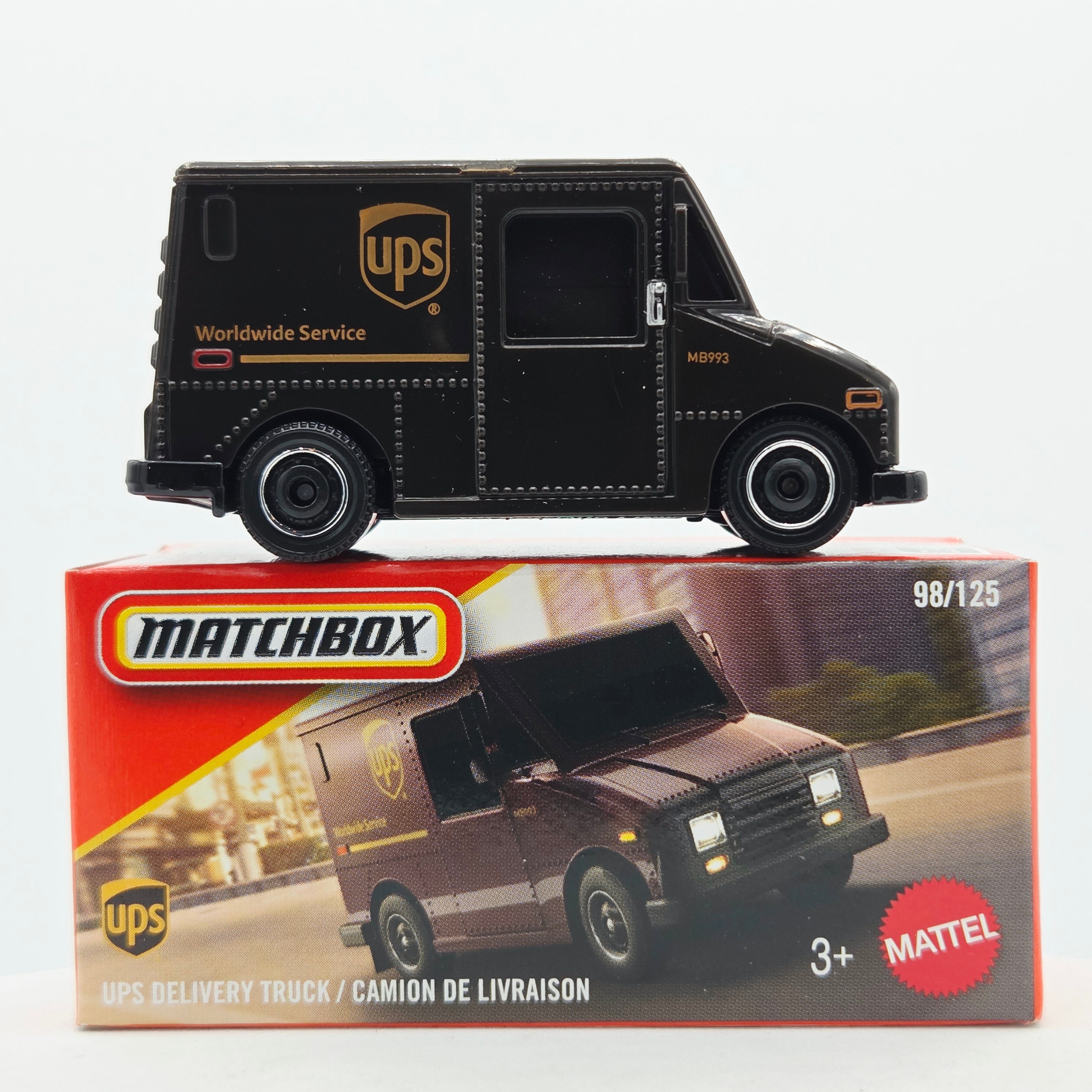 Matchbox MBX Delivery Truck / Grumann LLV "UPS" (2026 Mix 11 M Basic - Power Grabs)