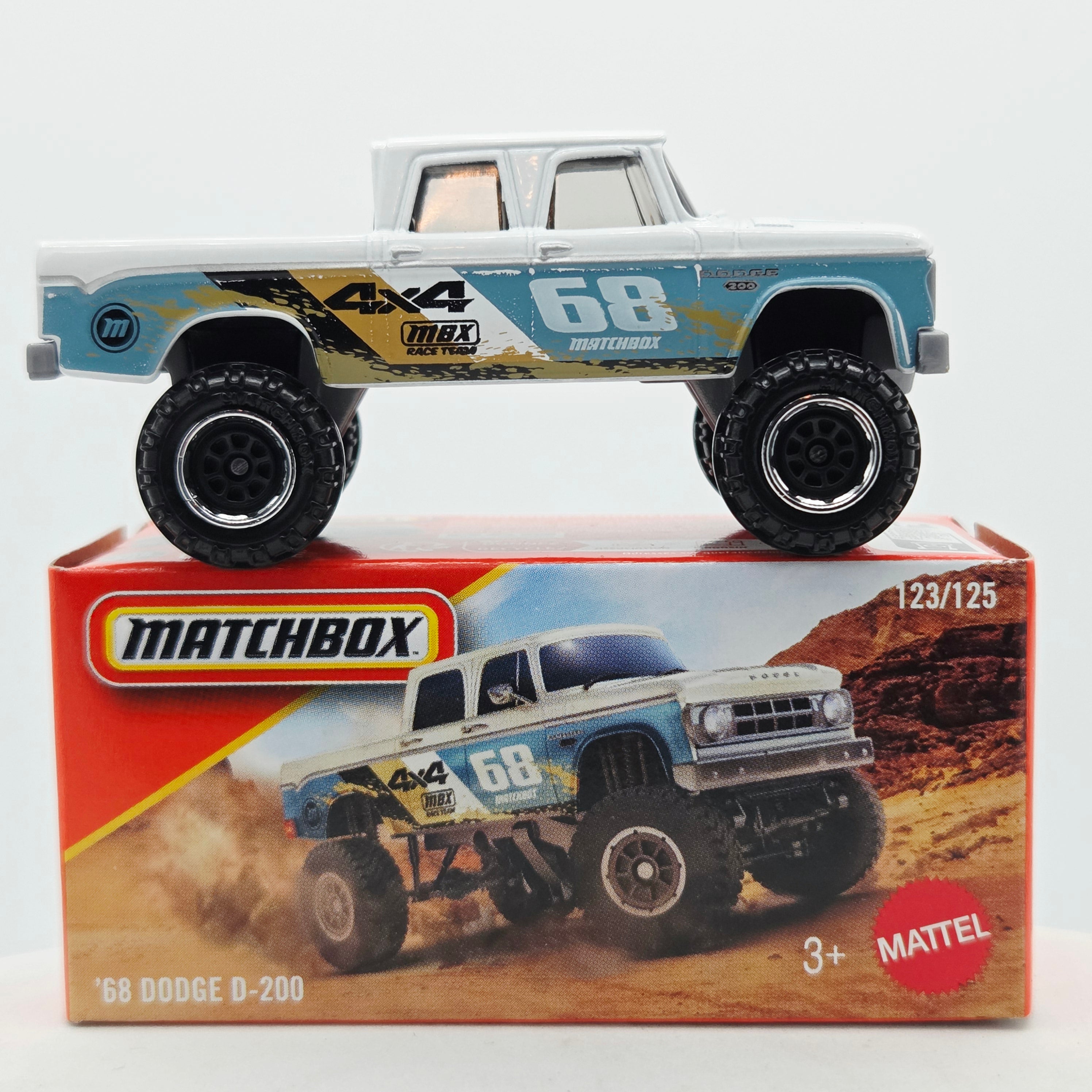 Matchbox '68 Dodge D200 Pickup (2026 Mix 11 M Basic - Power Grabs)