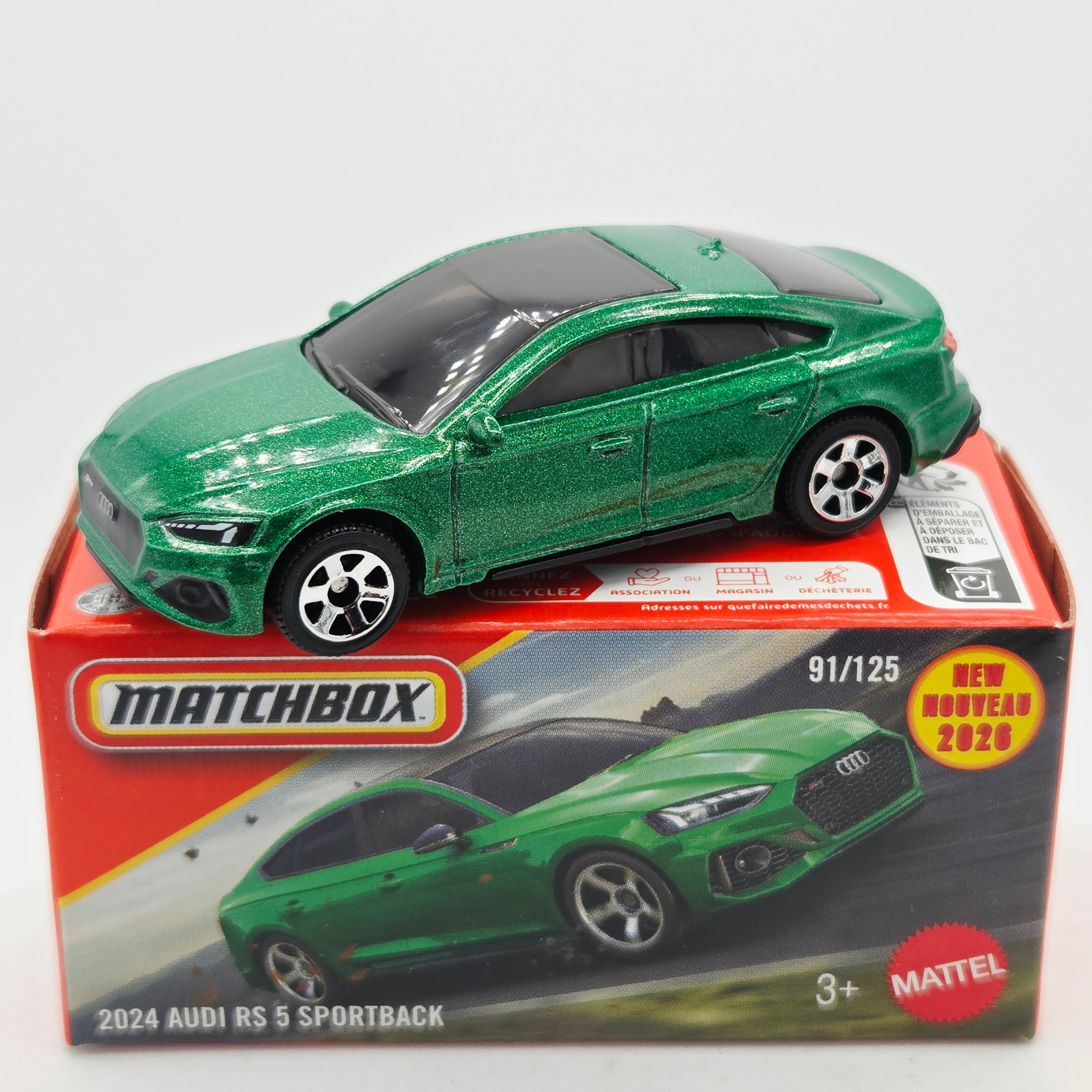 Matchbox '24 Audi RS 5 Sportback (2026 Mix 11 M Basic - Power Grabs)