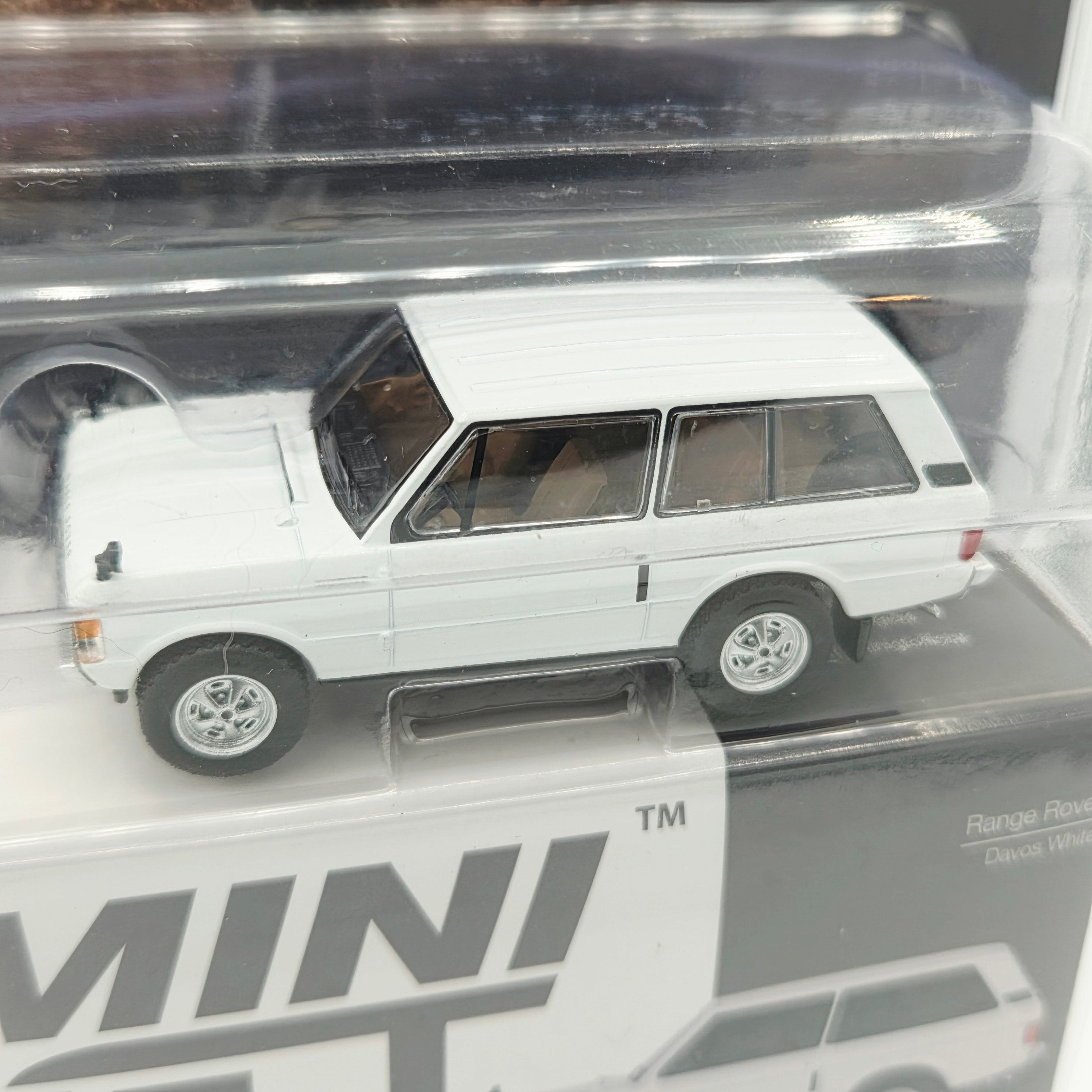 Mini GT Range Rover - 1:64, Davos White (2024 MIJO Exclusives - Limited Edition 1 of 1560)
