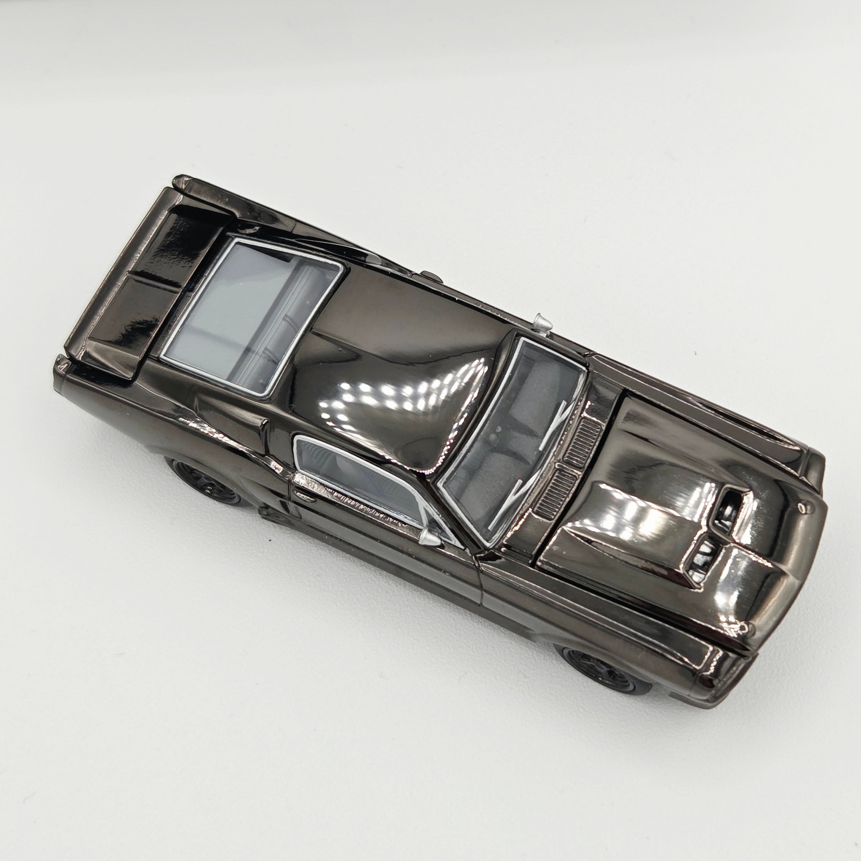 Pop Race Ford Mustang Shelby  GT500 - 1:64, Dark Chrome #004 (2026 Limited Edition)