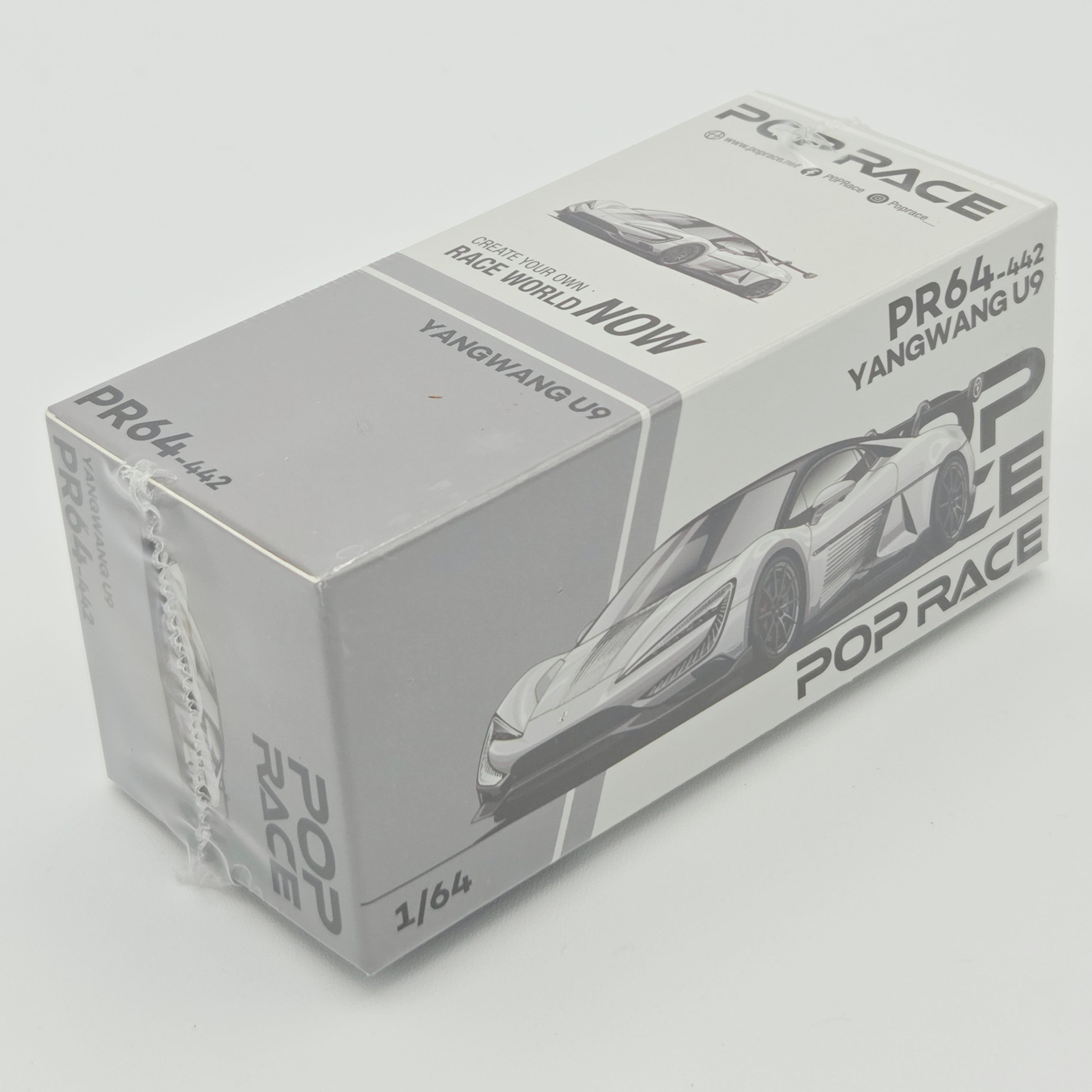 Pop Race Yangwang U9 - 1:64, Silver #442 (2026 Limited Edition)
