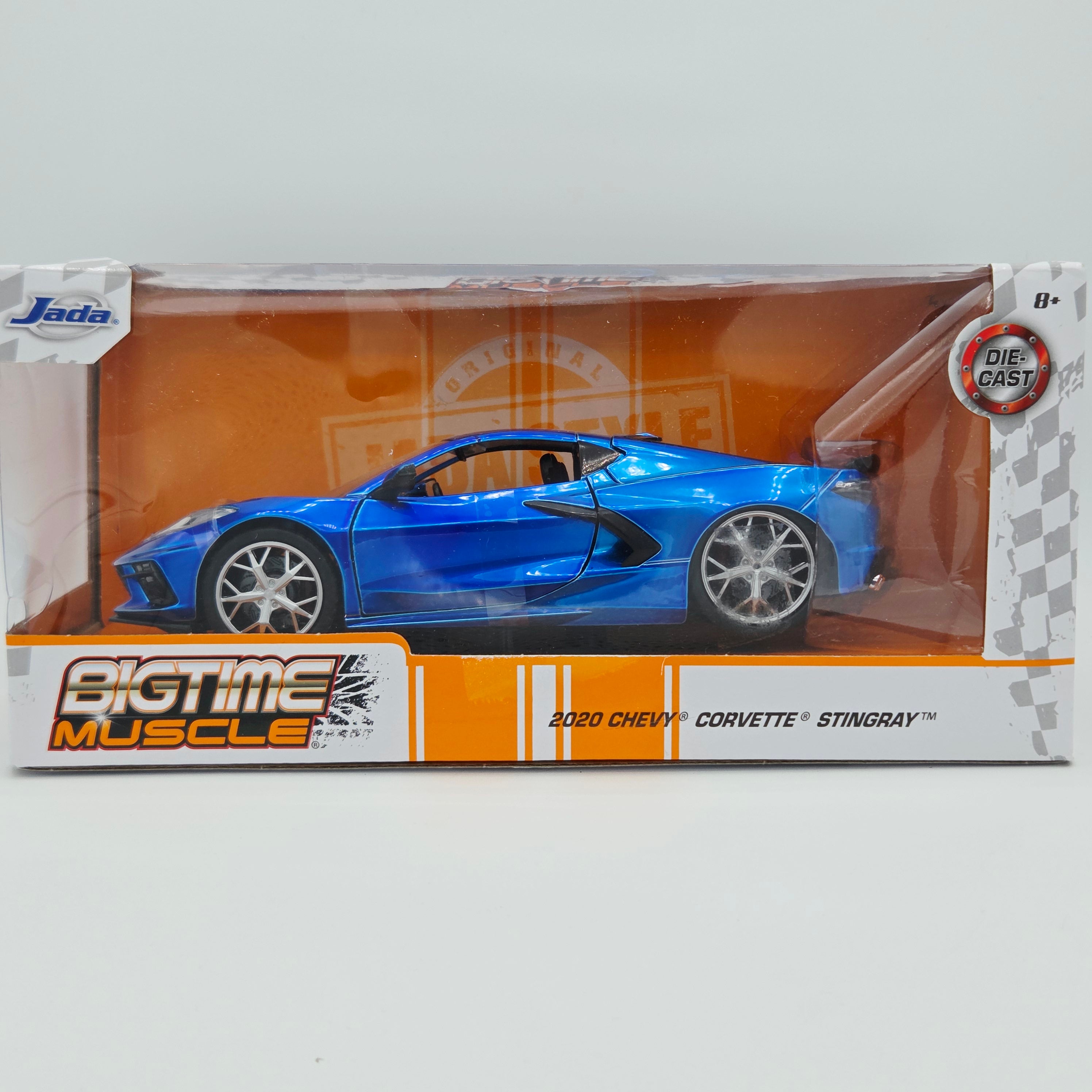 Jada Toys '20 Chevy Corvette Stingray - 1:24 scale (2020 Bigtime Muscle)