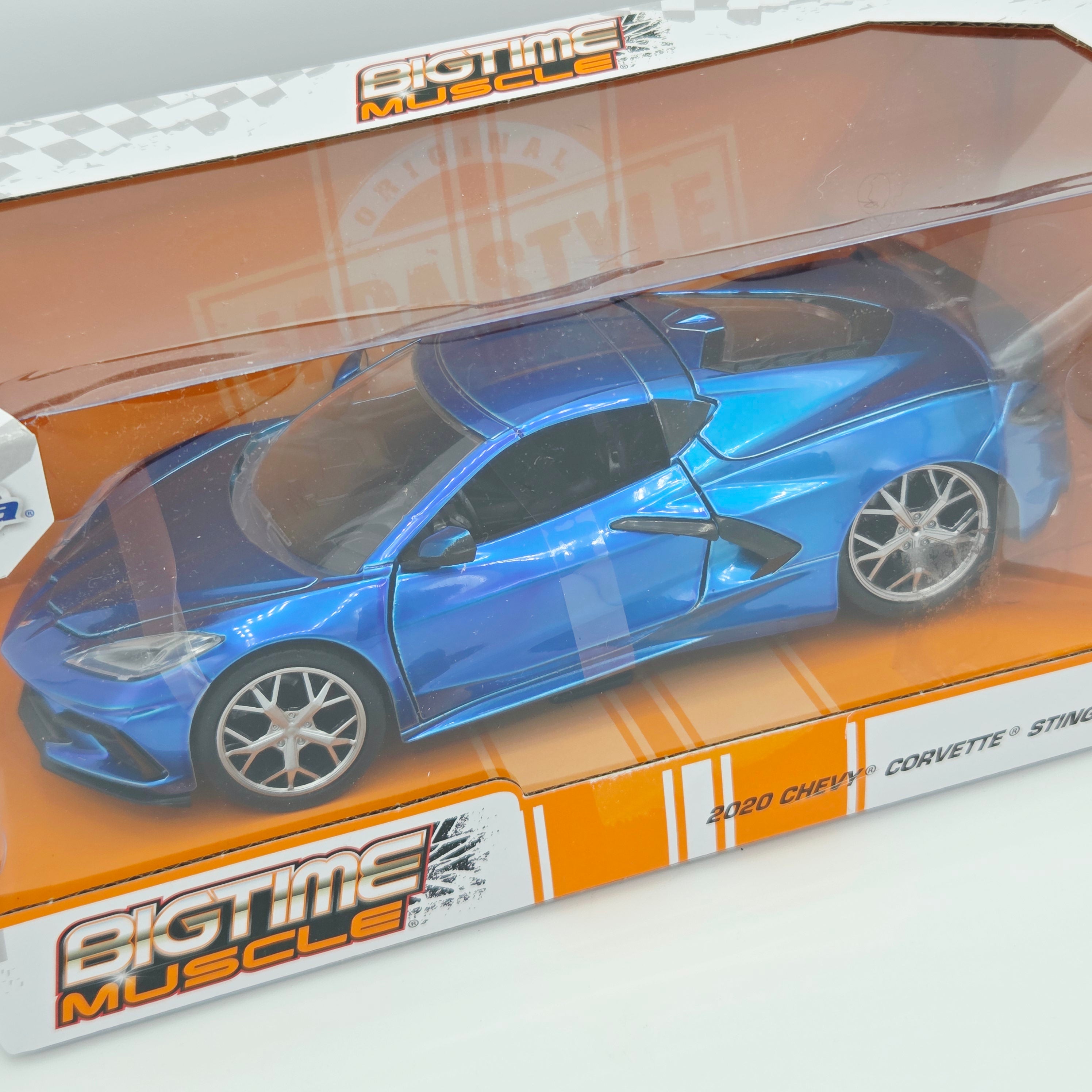 Jada Toys '20 Chevy Corvette Stingray - 1:24 scale (2020 Bigtime Muscle)