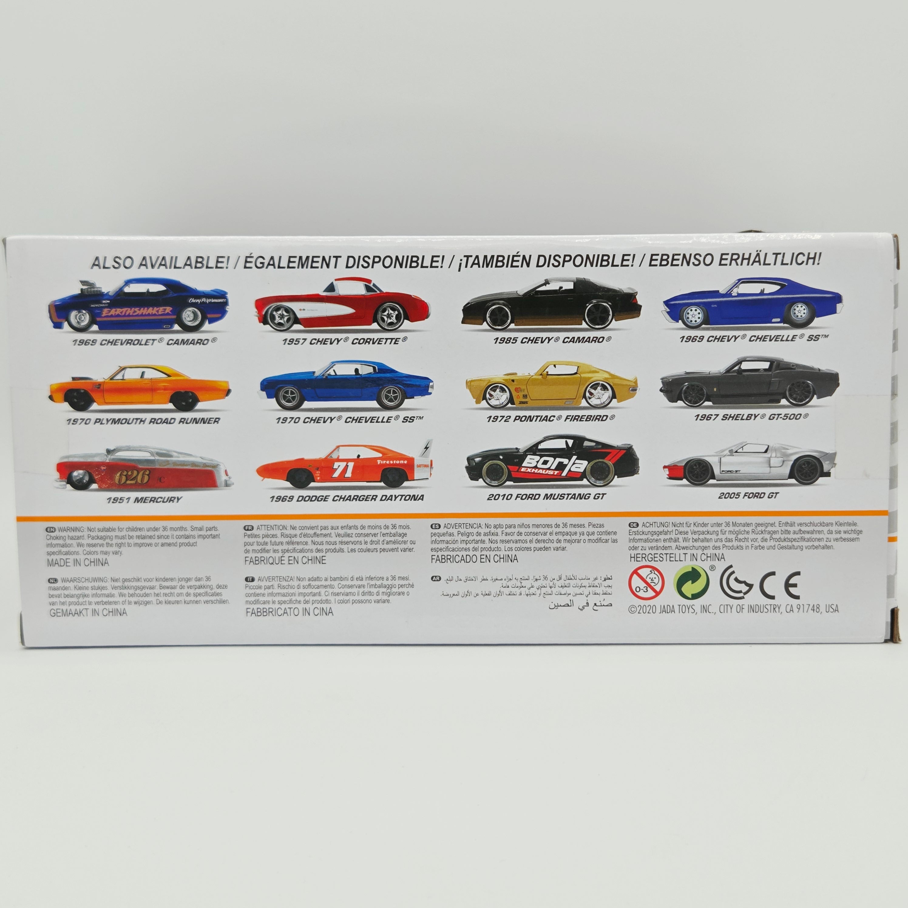 Jada Toys '20 Chevy Corvette Stingray - 1:24 scale (2020 Bigtime Muscle)