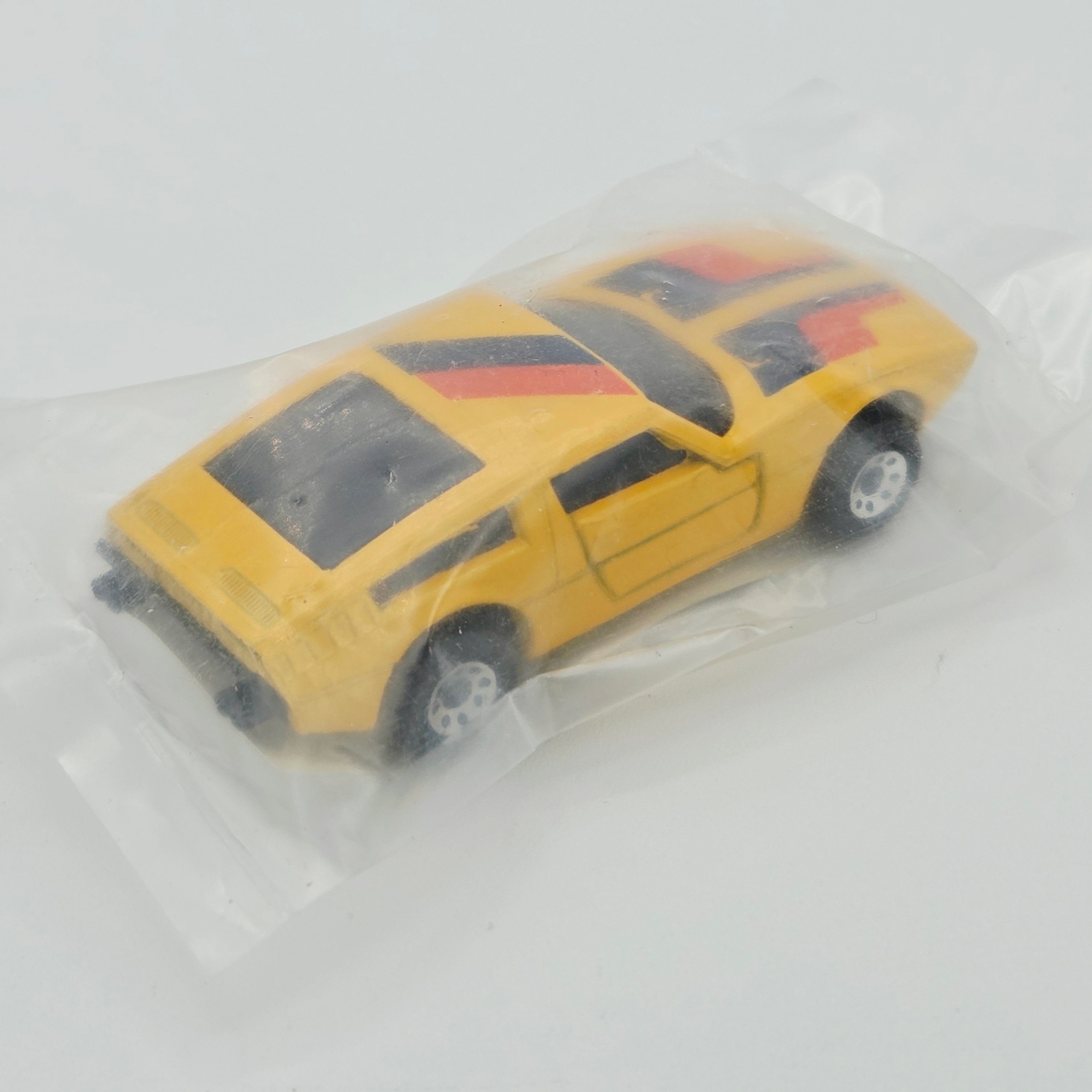 Matchbox Maserati Bora - Original Packaging, China Base, 8-Dot Wheels (1988 MBX Super G.T.)
