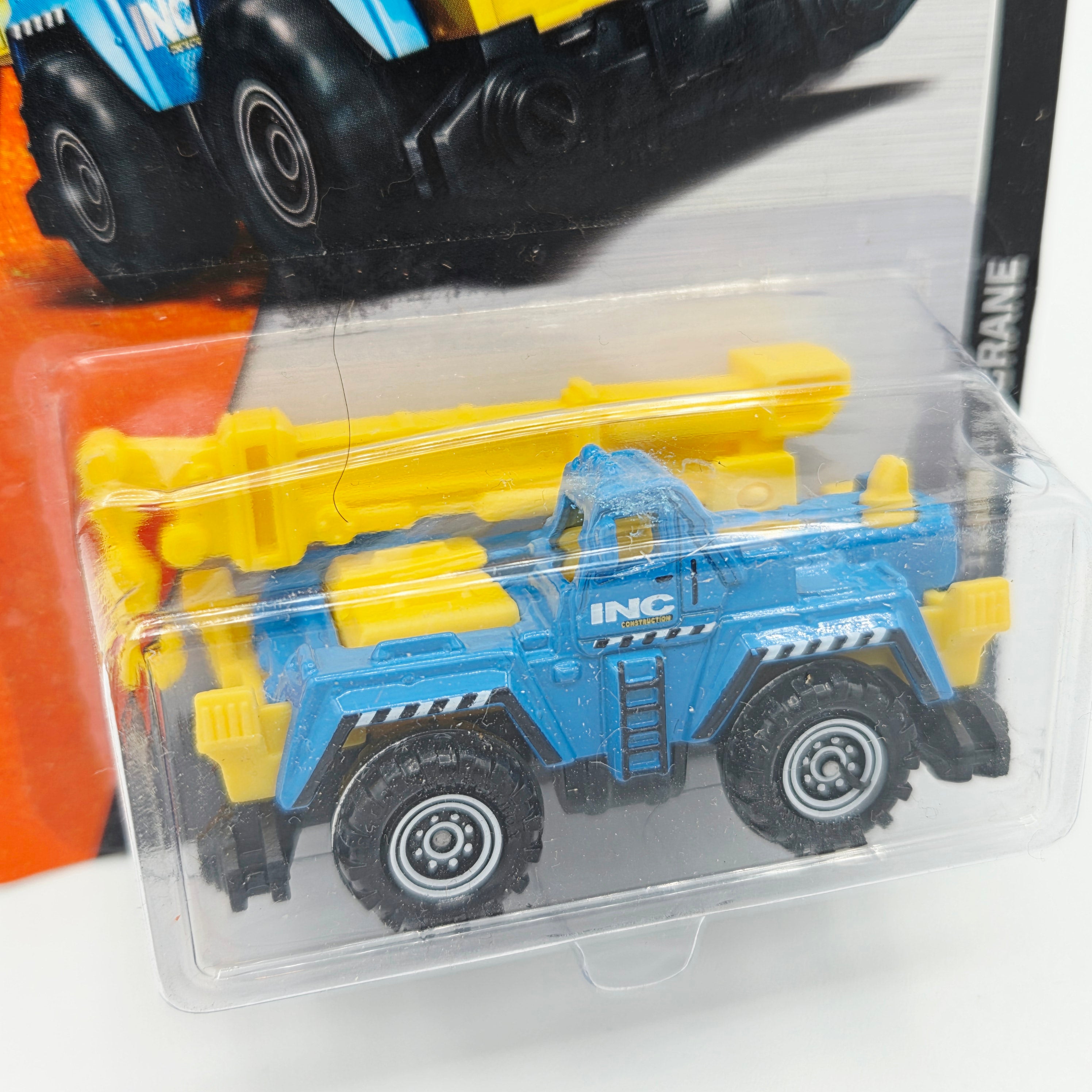 Matchbox All Terrain Crane "INC Construction" (2015 MBX Basic - Construction)