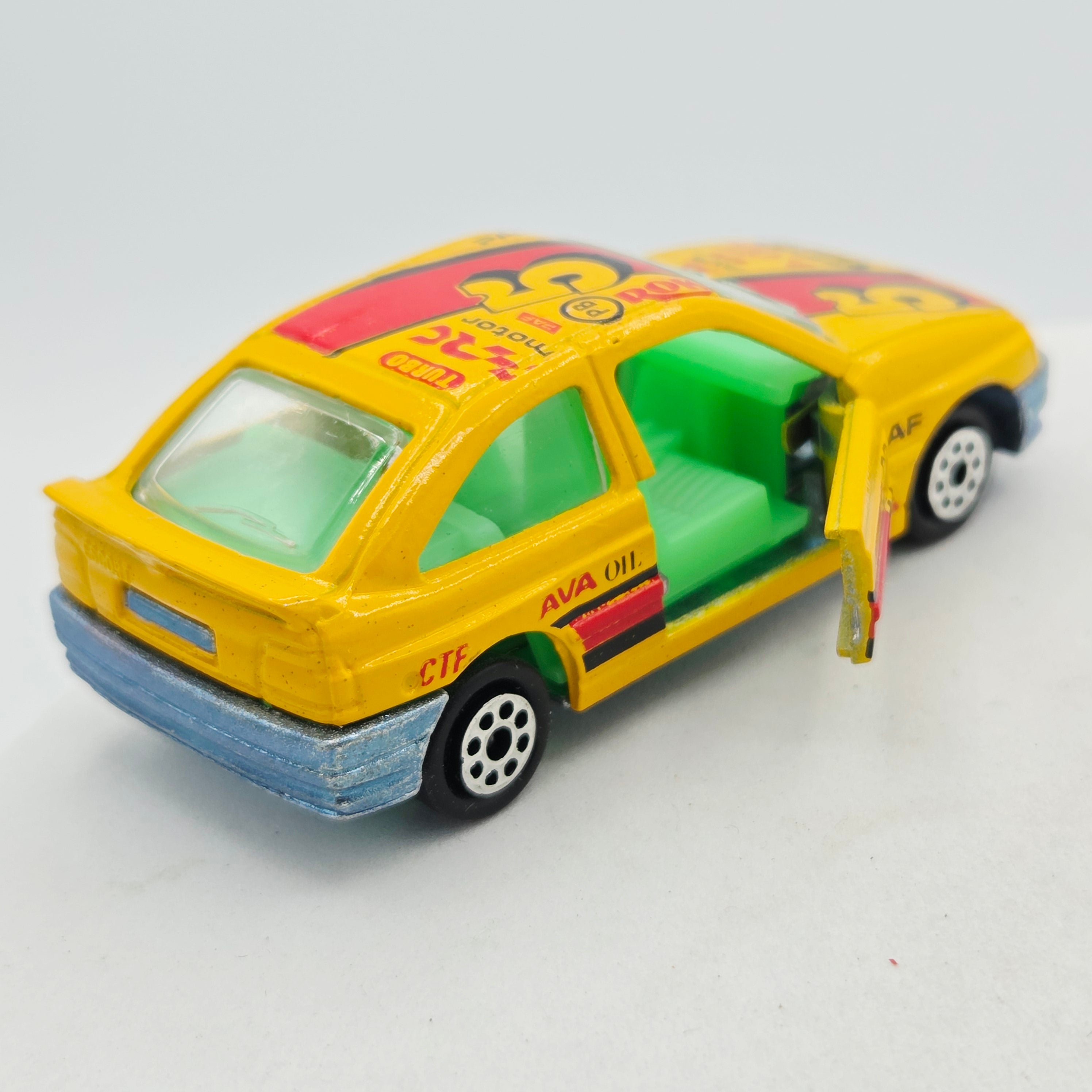 Majorette Ford Escort GT - 1:55, 8 Dot WHL #275 (1993-1998 200 Series)
