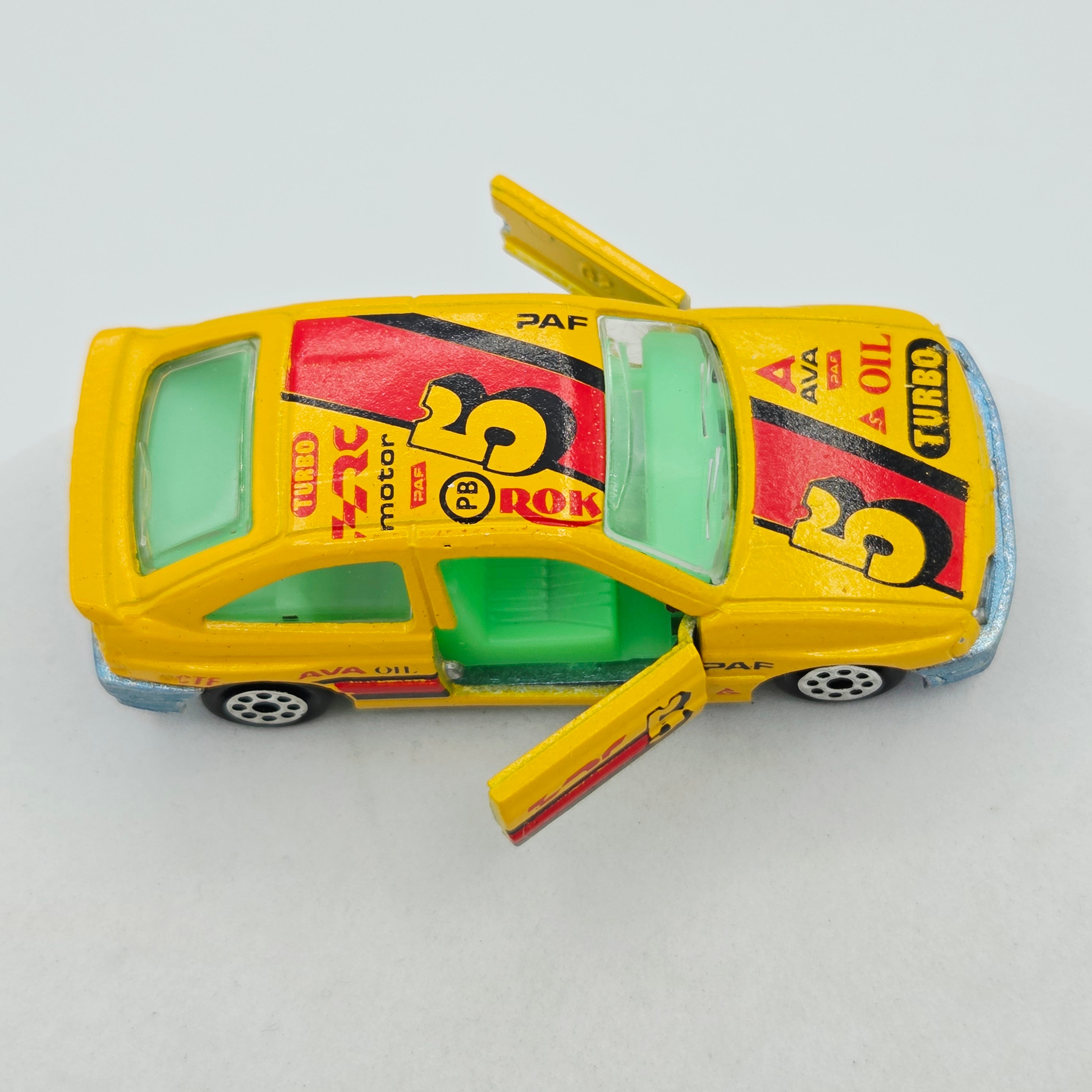 Majorette Ford Escort GT - 1:55, 8 Dot WHL #275 (1993-1998 200 Series)