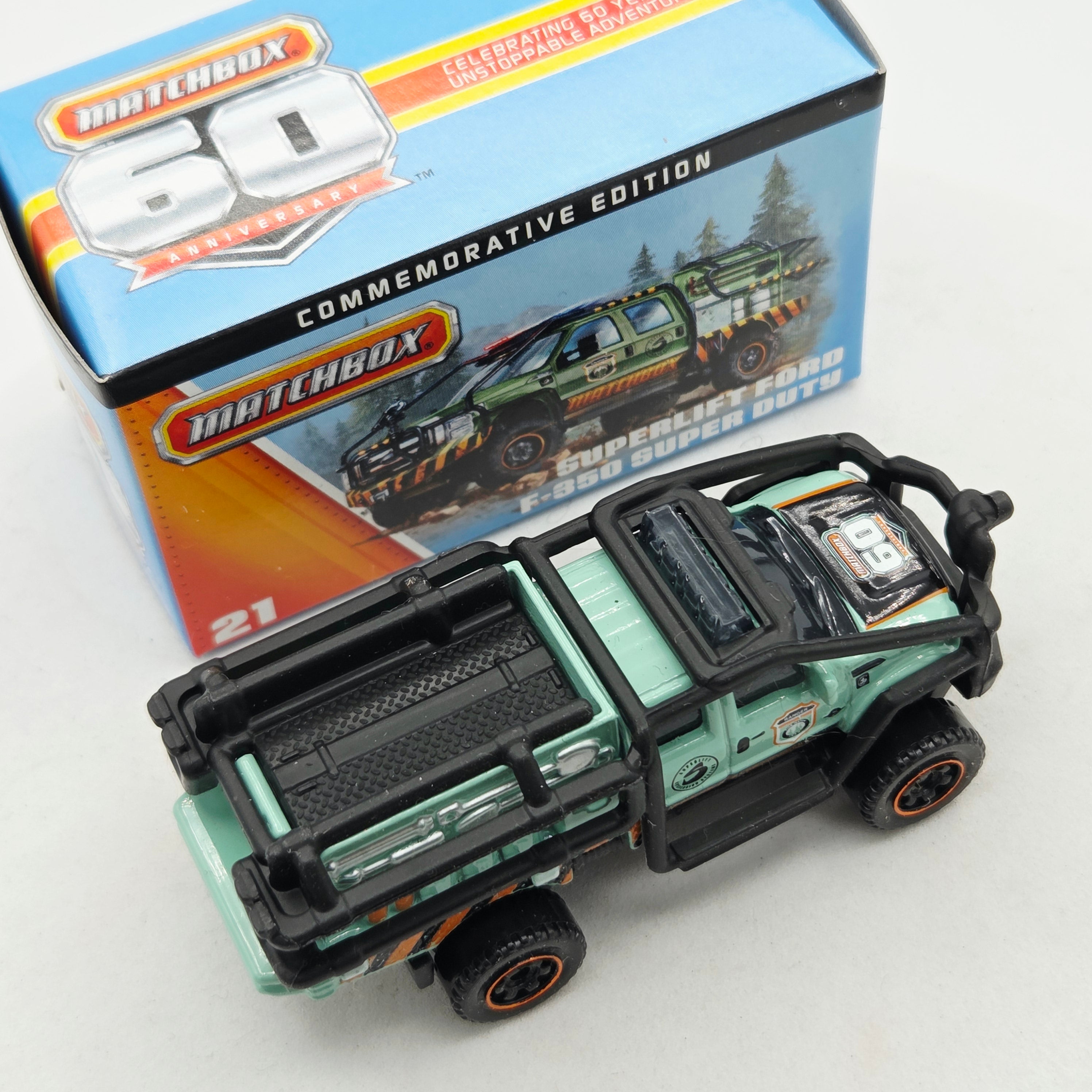 Matchbox Superlift Ford F-350 Super Duty Fire Truck "National Parks" (2018 60th Anniversary Edition)