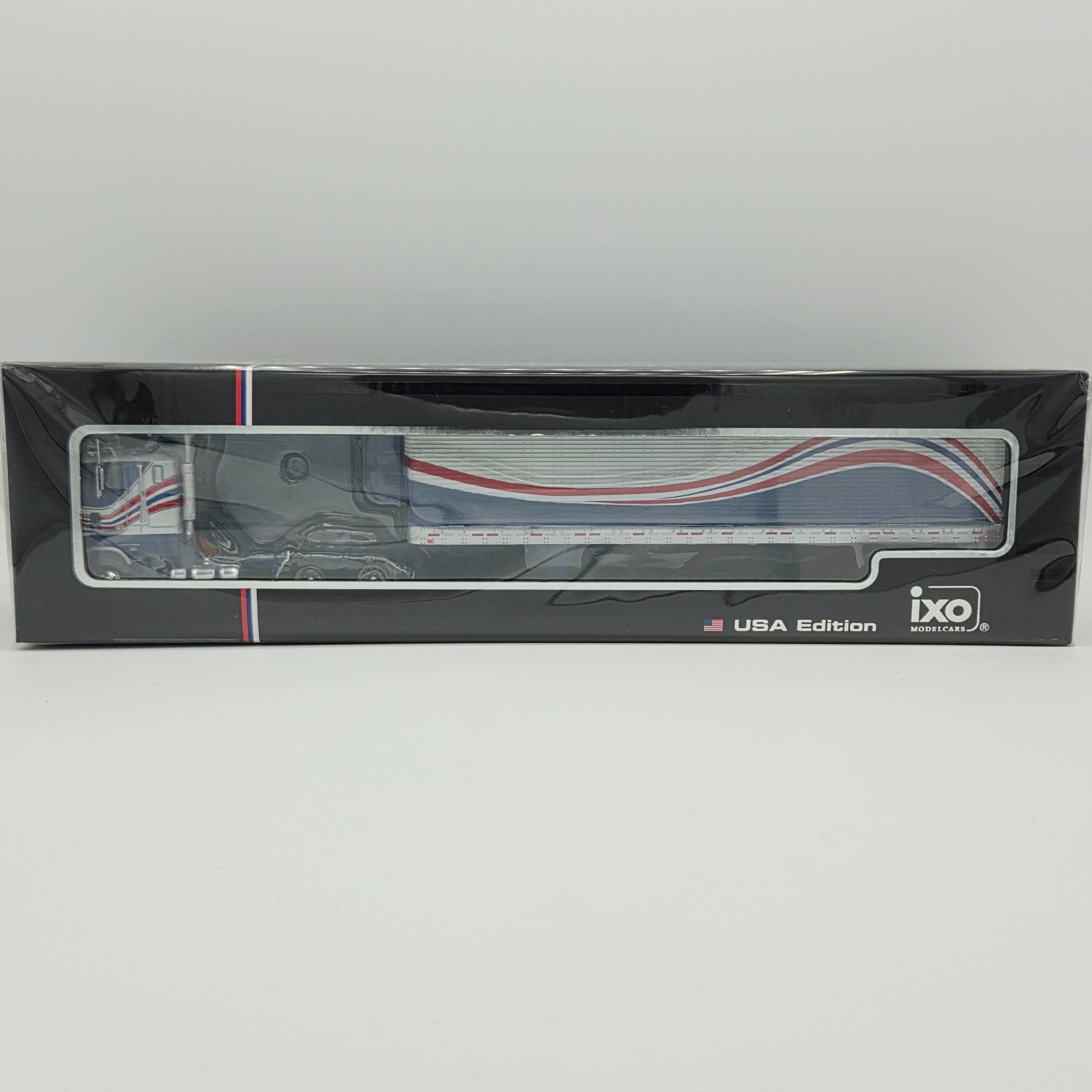 iXO Model Cars '76 Ford CL 9000 COE Semi Truck - 1:64, Red / White / Blue (2026)
