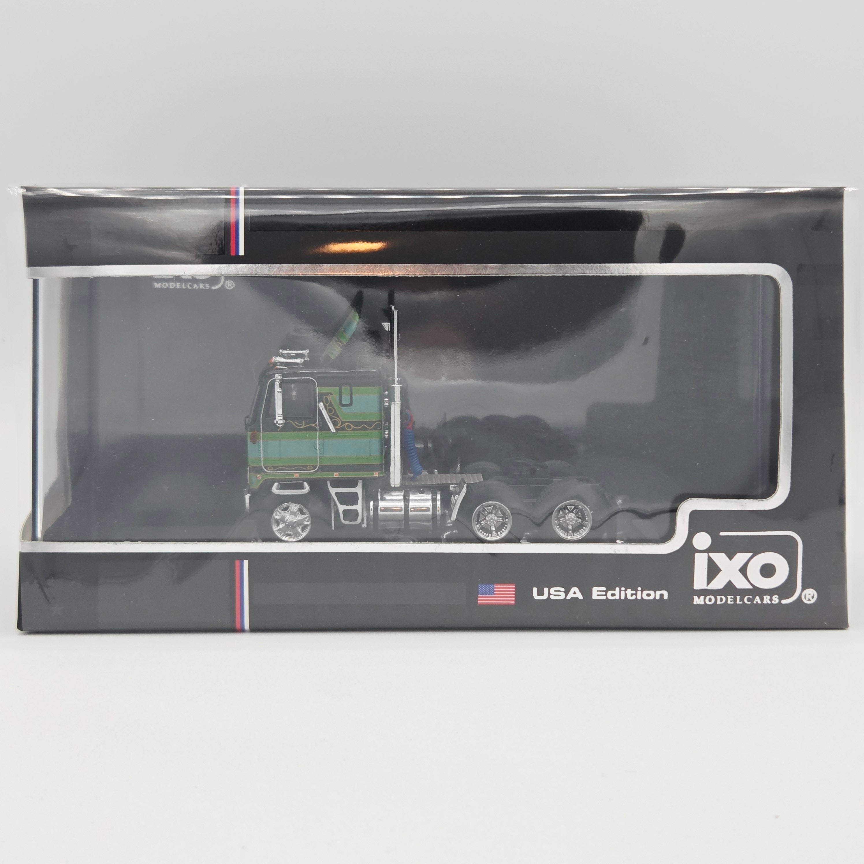 iXO Model Cars '75 GMC Astro 95 Semi Truck Cab - 1:64, Green (2026)