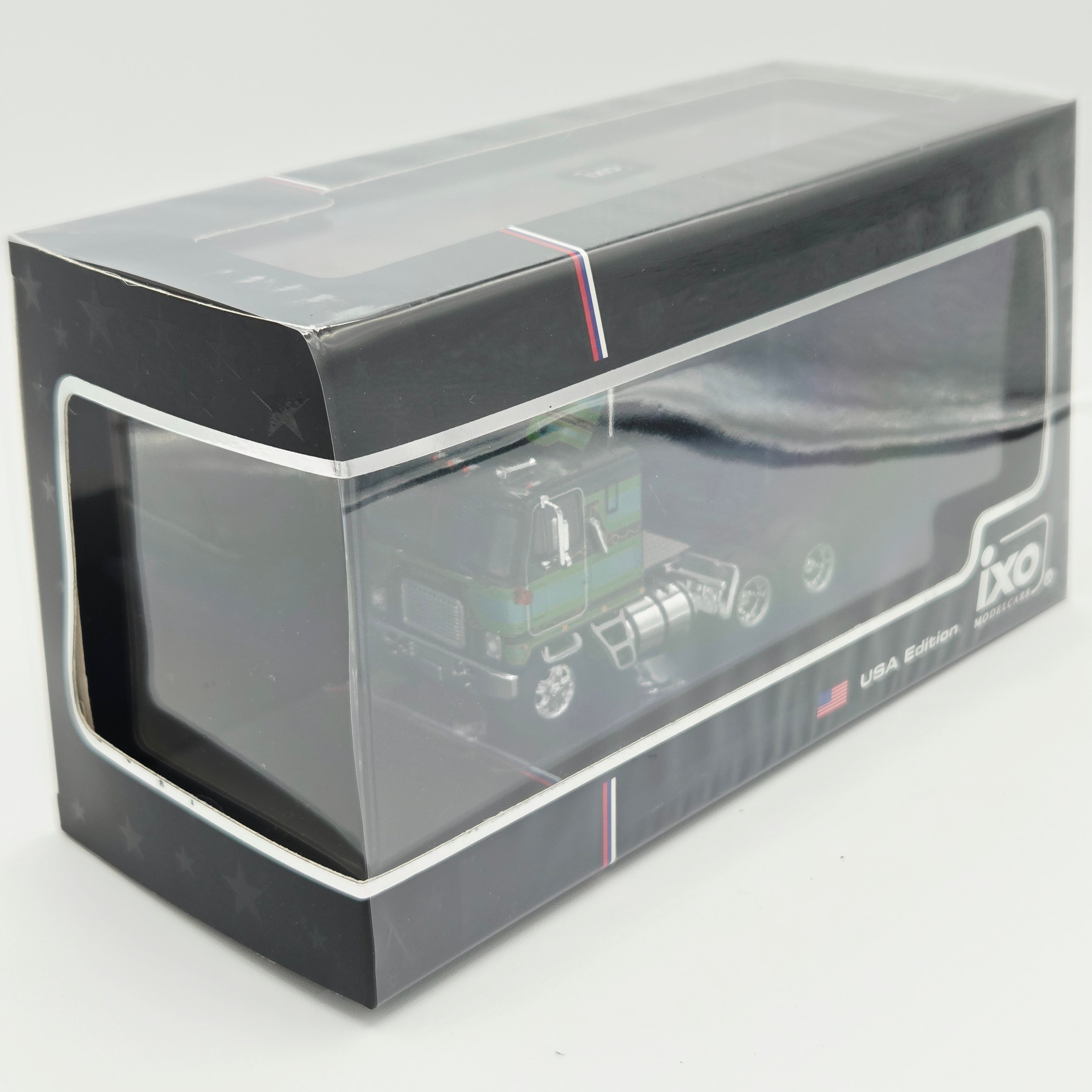 iXO Model Cars '75 GMC Astro 95 Semi Truck Cab - 1:64, Green (2026)