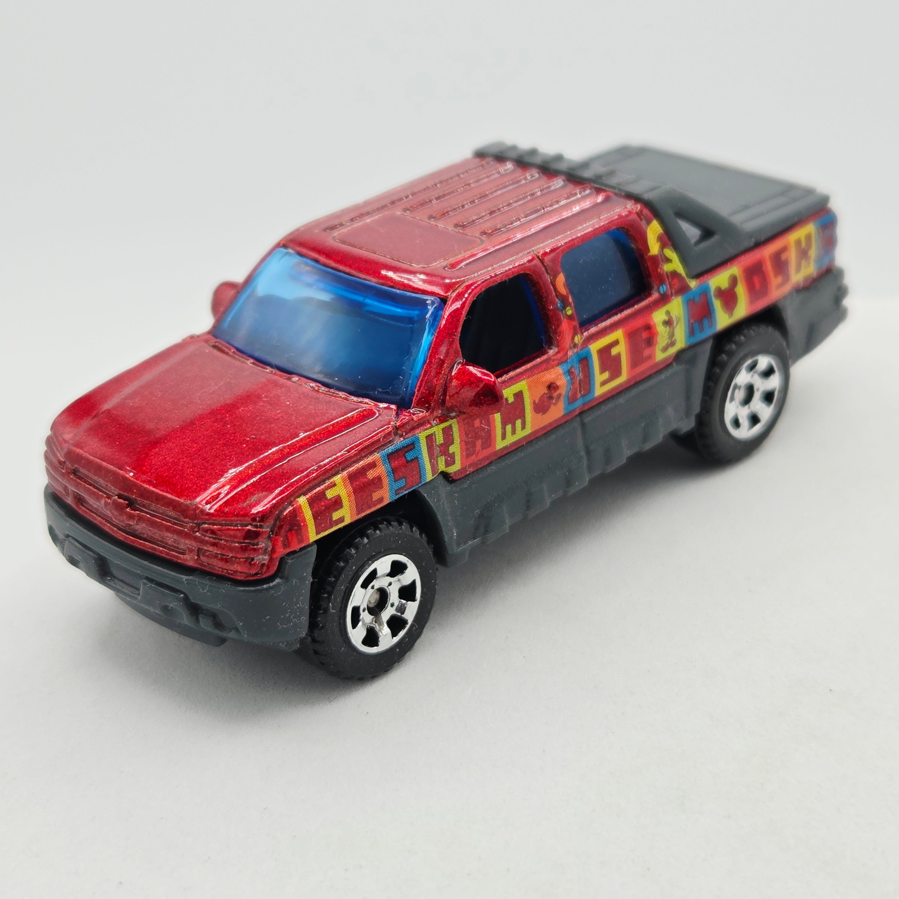 Matchbox Chevy Avalanche Pickup - Mickey Mouse Clubhouse (2009 MBX Disney 5 Pack - Multipack Exclusive)