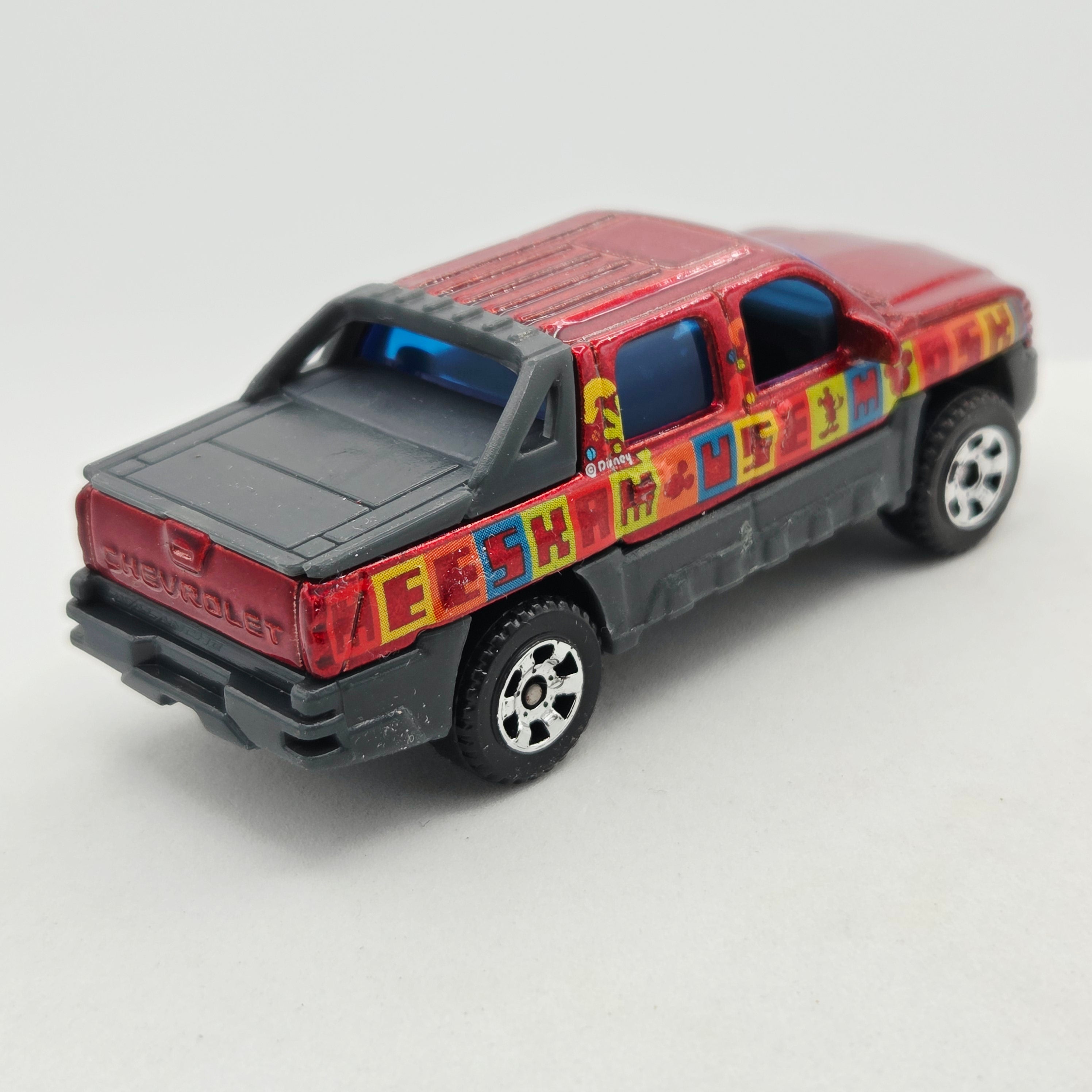 Matchbox Chevy Avalanche Pickup - Mickey Mouse Clubhouse (2009 MBX Disney 5 Pack - Multipack Exclusive)