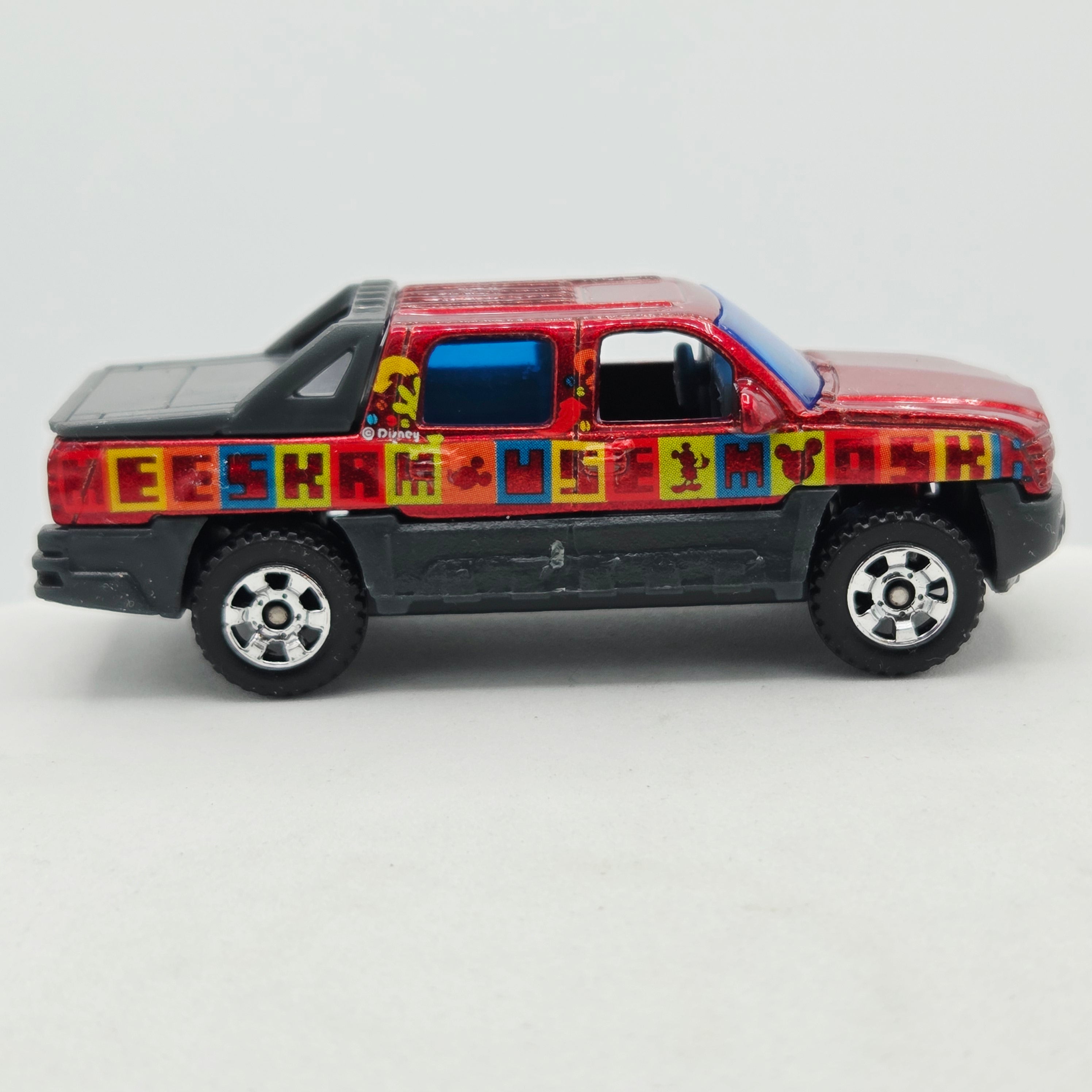 Matchbox Chevy Avalanche Pickup - Mickey Mouse Clubhouse (2009 MBX Disney 5 Pack - Multipack Exclusive)