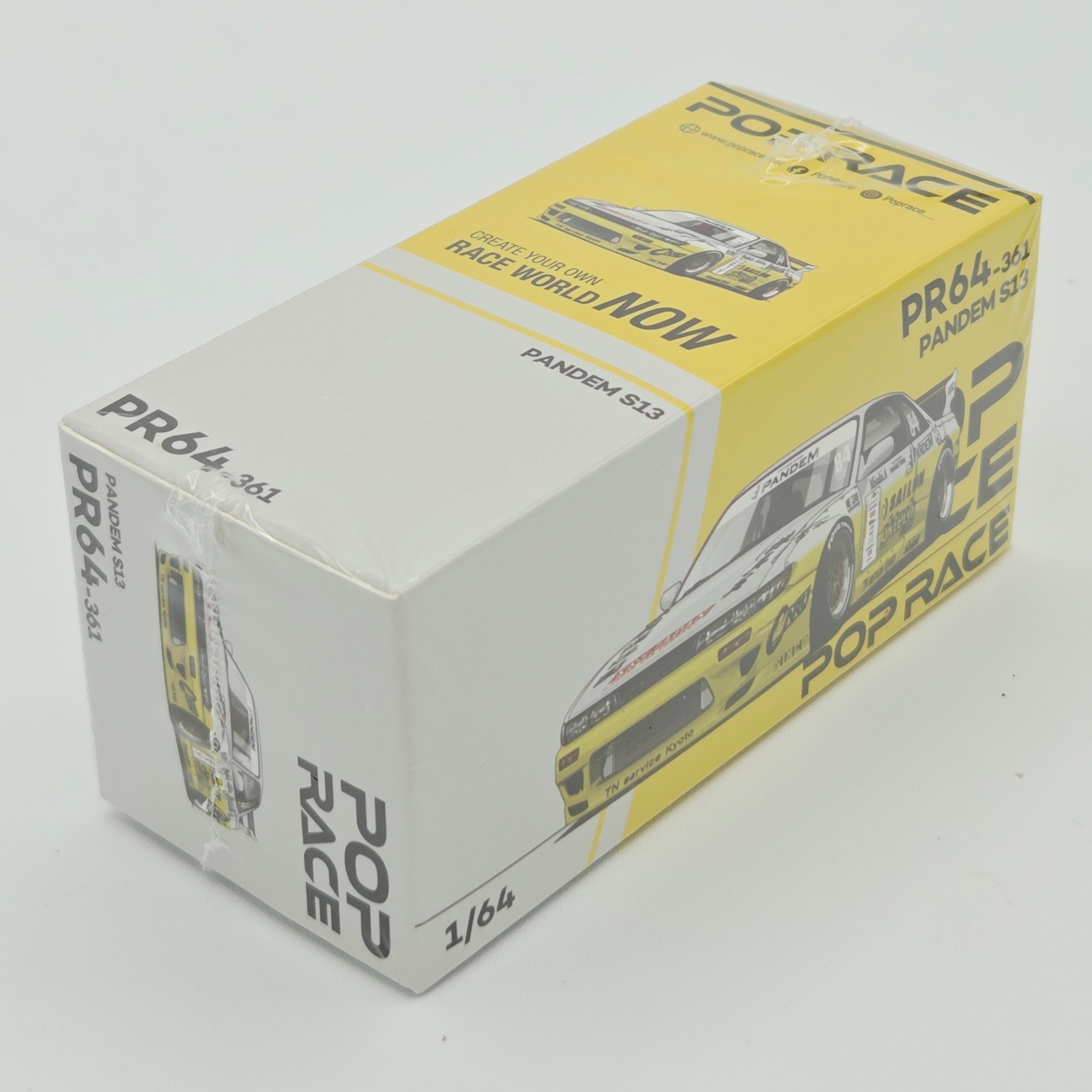 Pop Race Nissan Silvia S13 Pandem - 1:64 #361 (2026 Limited Edition)