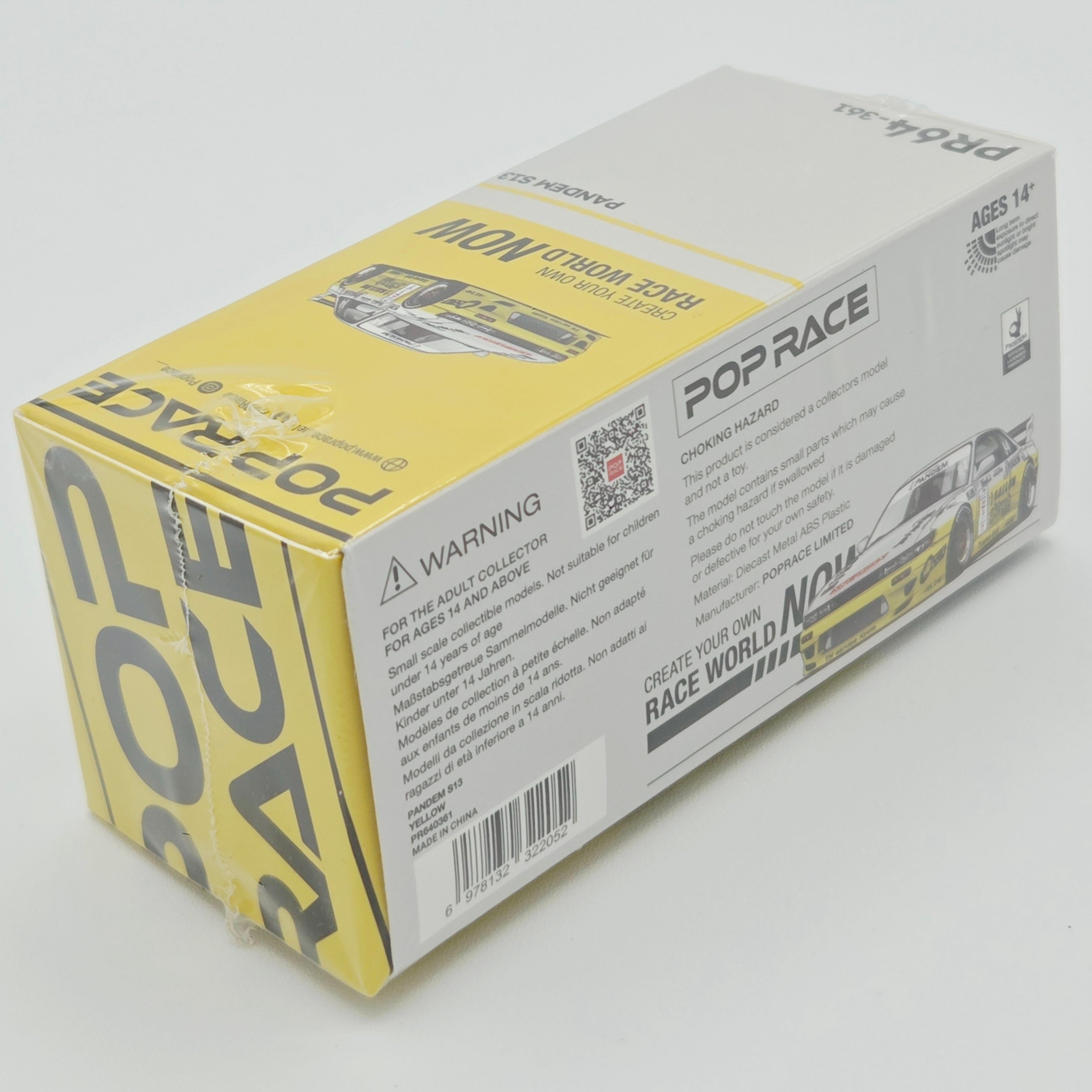 Pop Race Nissan Silvia S13 Pandem - 1:64 #361 (2026 Limited Edition)