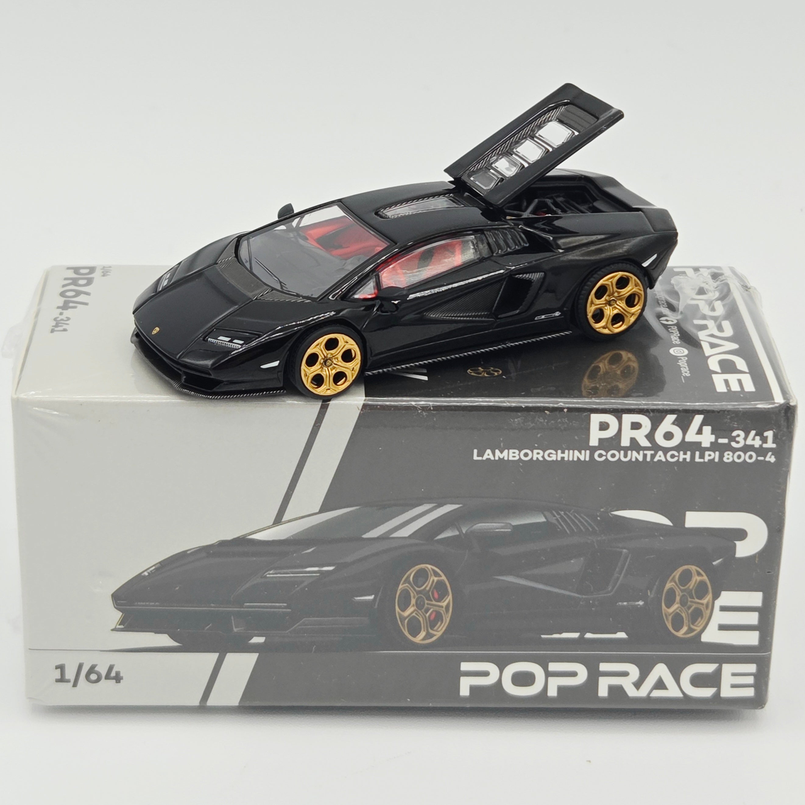 Pop Race Lamborghini Countach LPI 800-4 - 1:64 #341 (2026 Limited Edition)