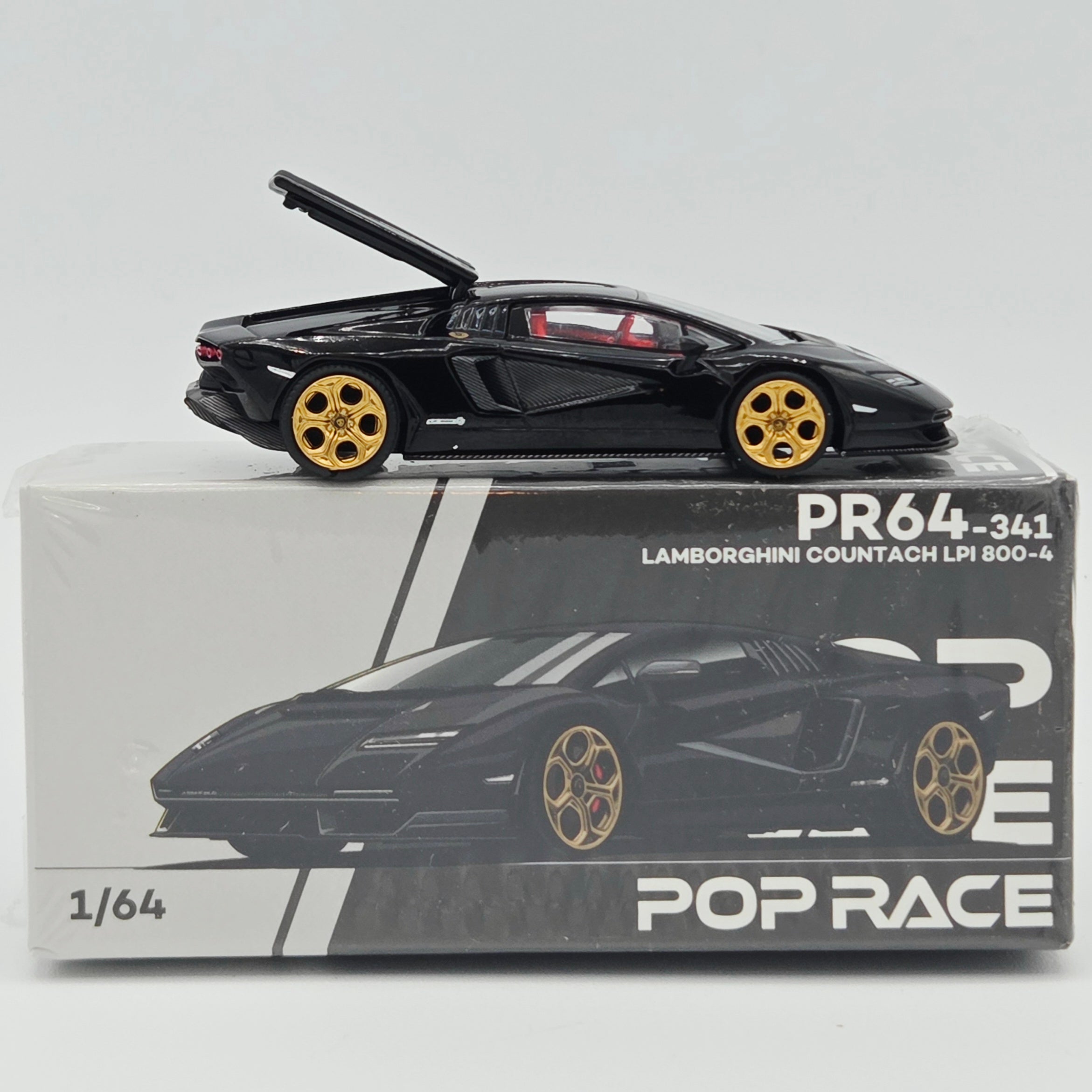 Pop Race Lamborghini Countach LPI 800-4 - 1:64 #341 (2026 Limited Edition)
