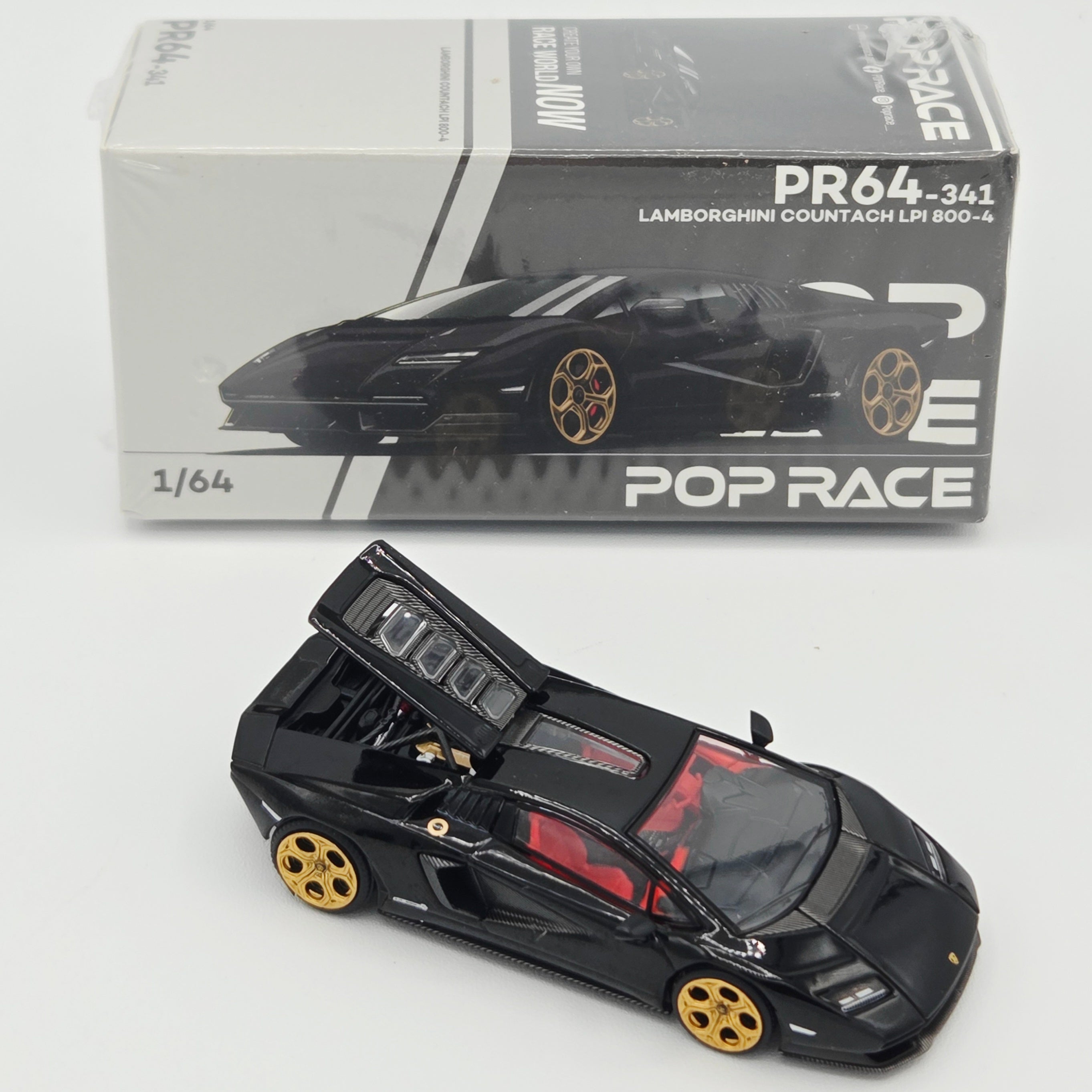 Pop Race Lamborghini Countach LPI 800-4 - 1:64 #341 (2026 Limited Edition)