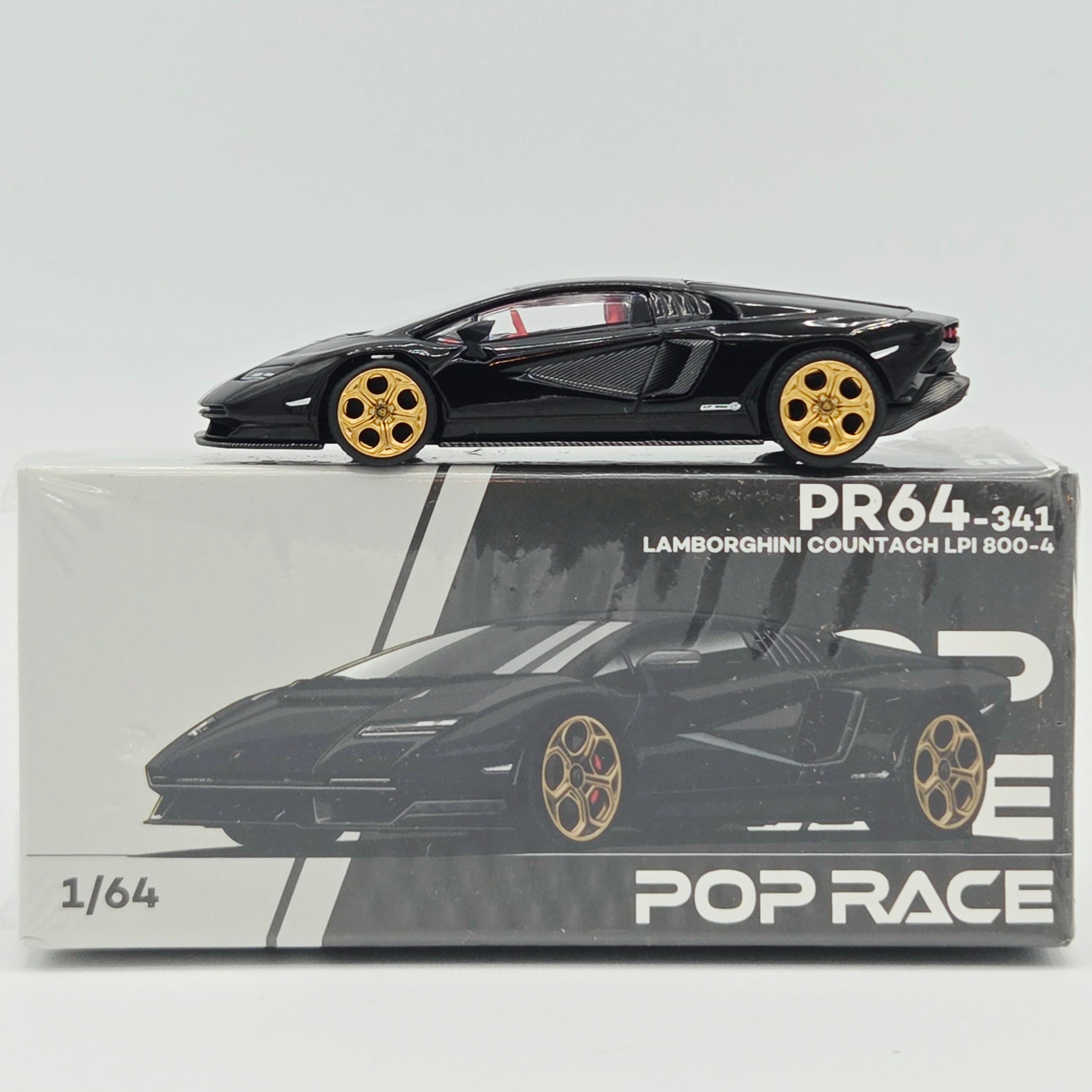 Pop Race Lamborghini Countach LPI 800-4 - 1:64 #341 (2026 Limited Edition)