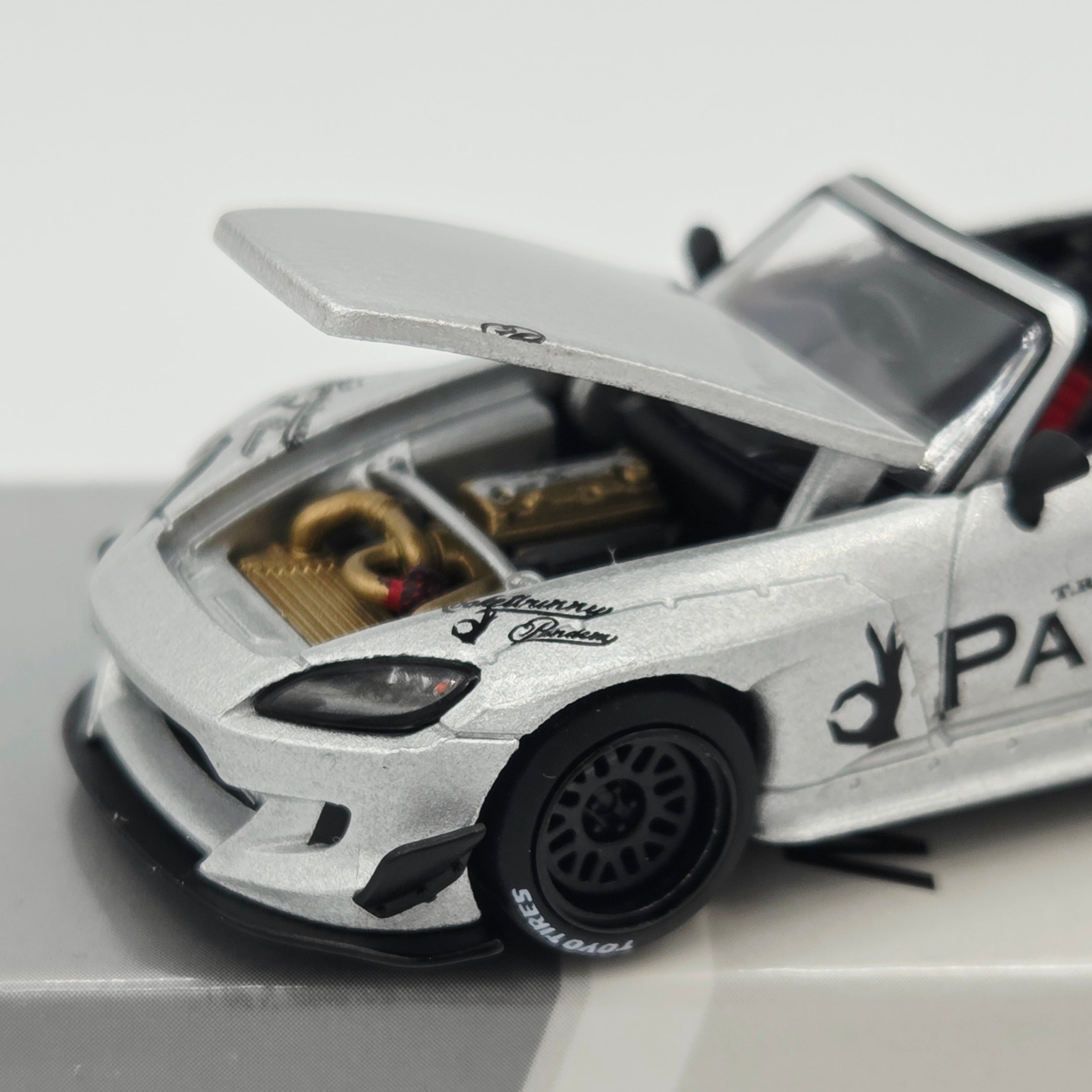 Pop Race Honda Pandem S2000 - 1:64, Silver #451 (2026 Limited Edition)