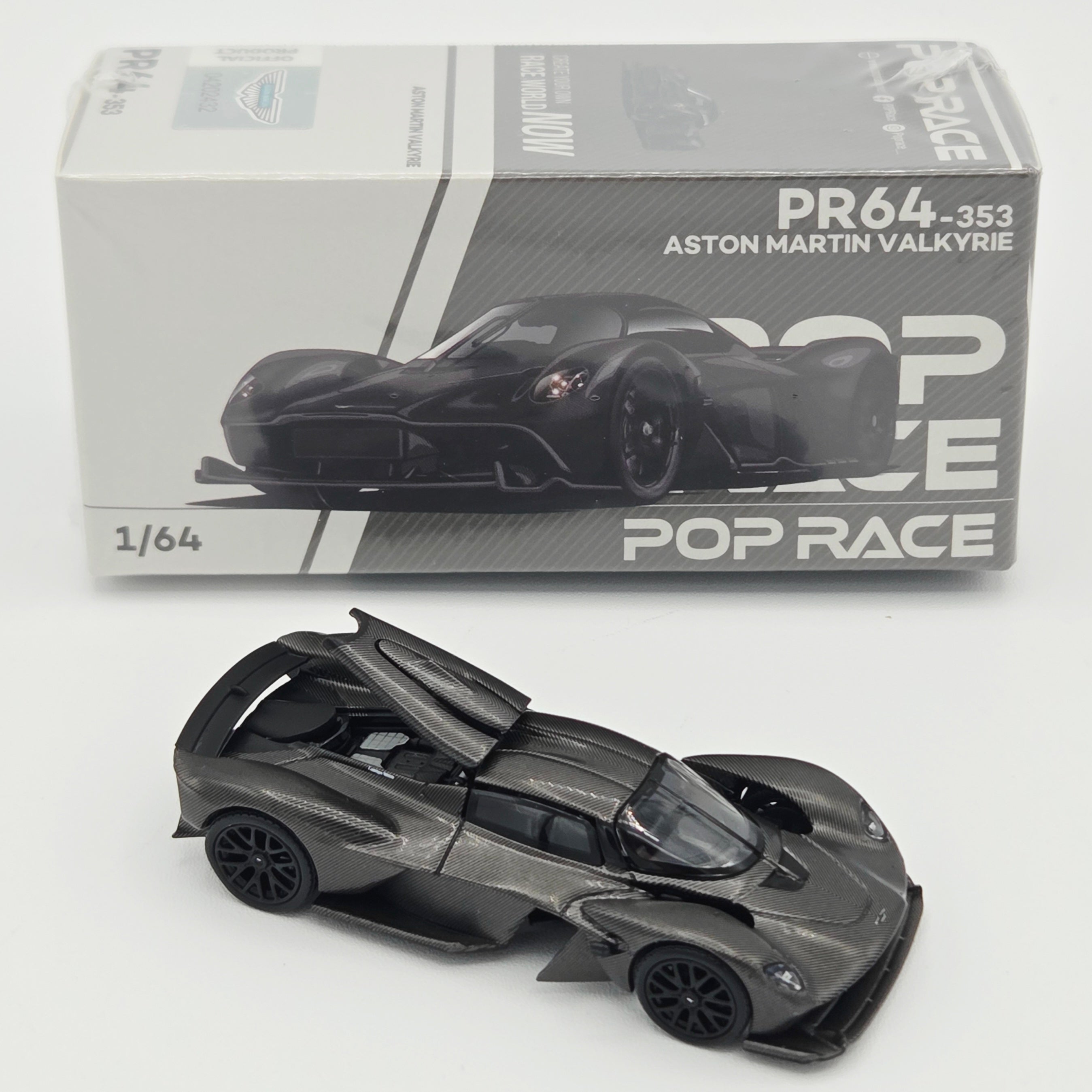 Pop Race Aston Martin Valkyrie- 1:64 #353 (2026 Limited Edition)