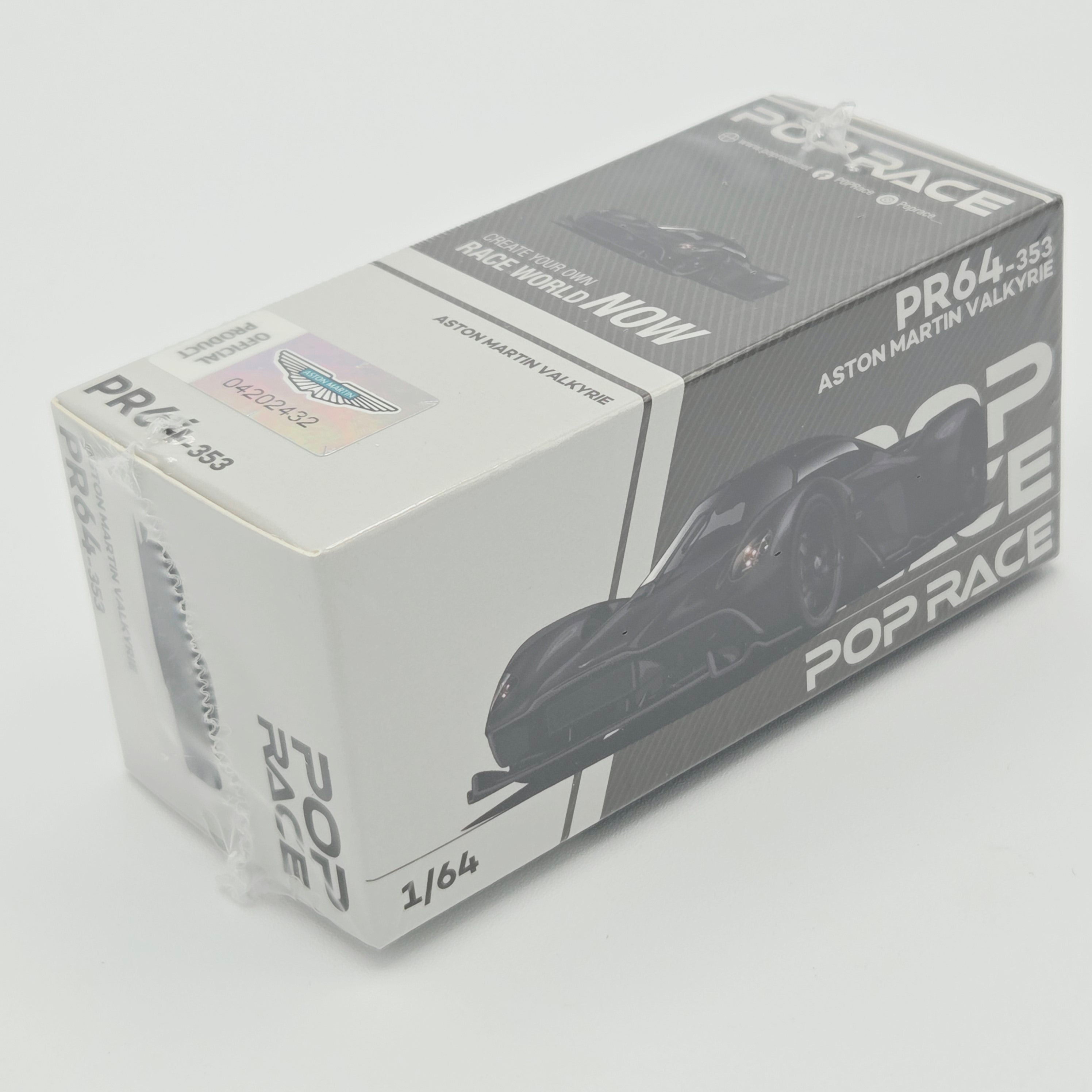 Pop Race Aston Martin Valkyrie- 1:64 #353 (2026 Limited Edition)
