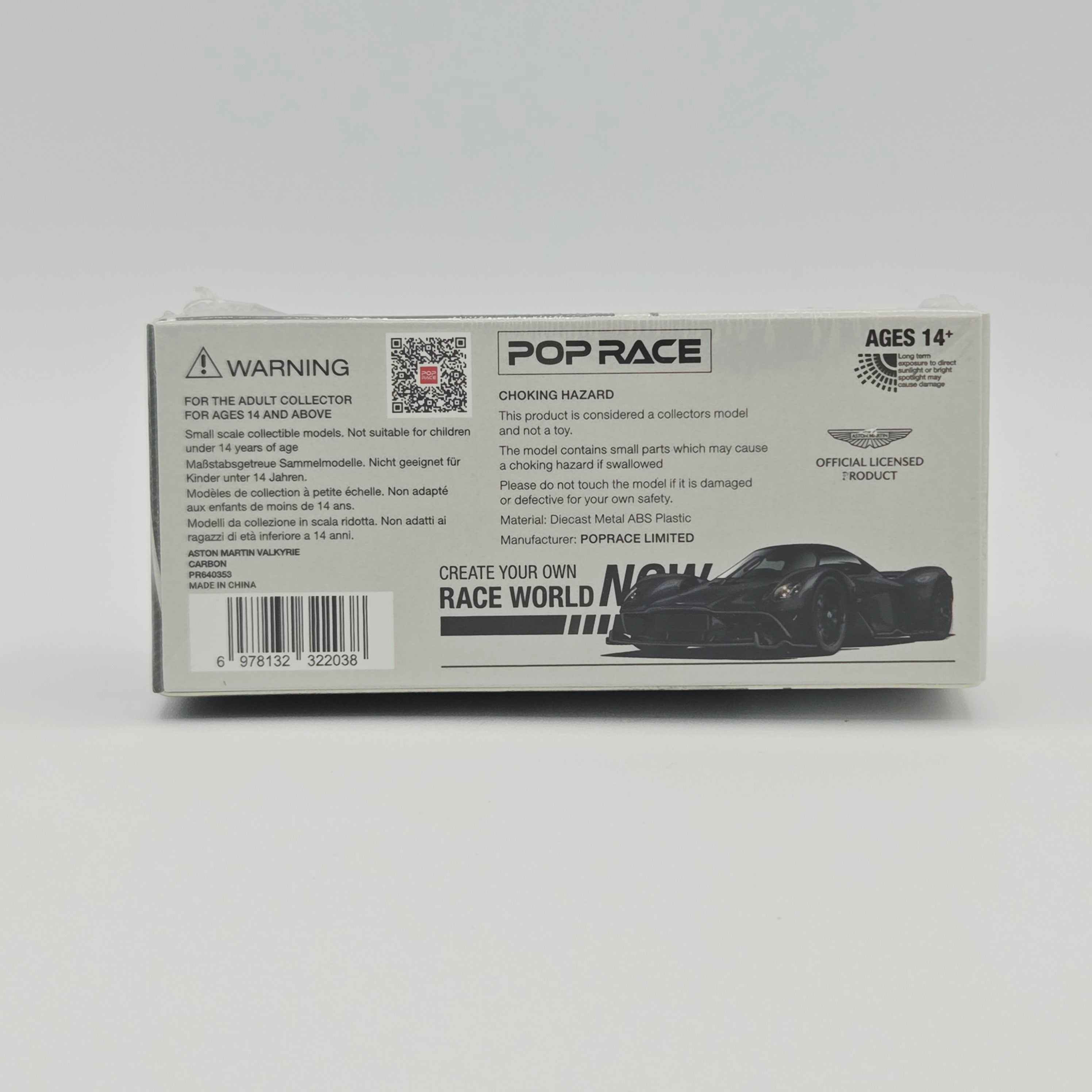 Pop Race Aston Martin Valkyrie- 1:64 #353 (2026 Limited Edition)