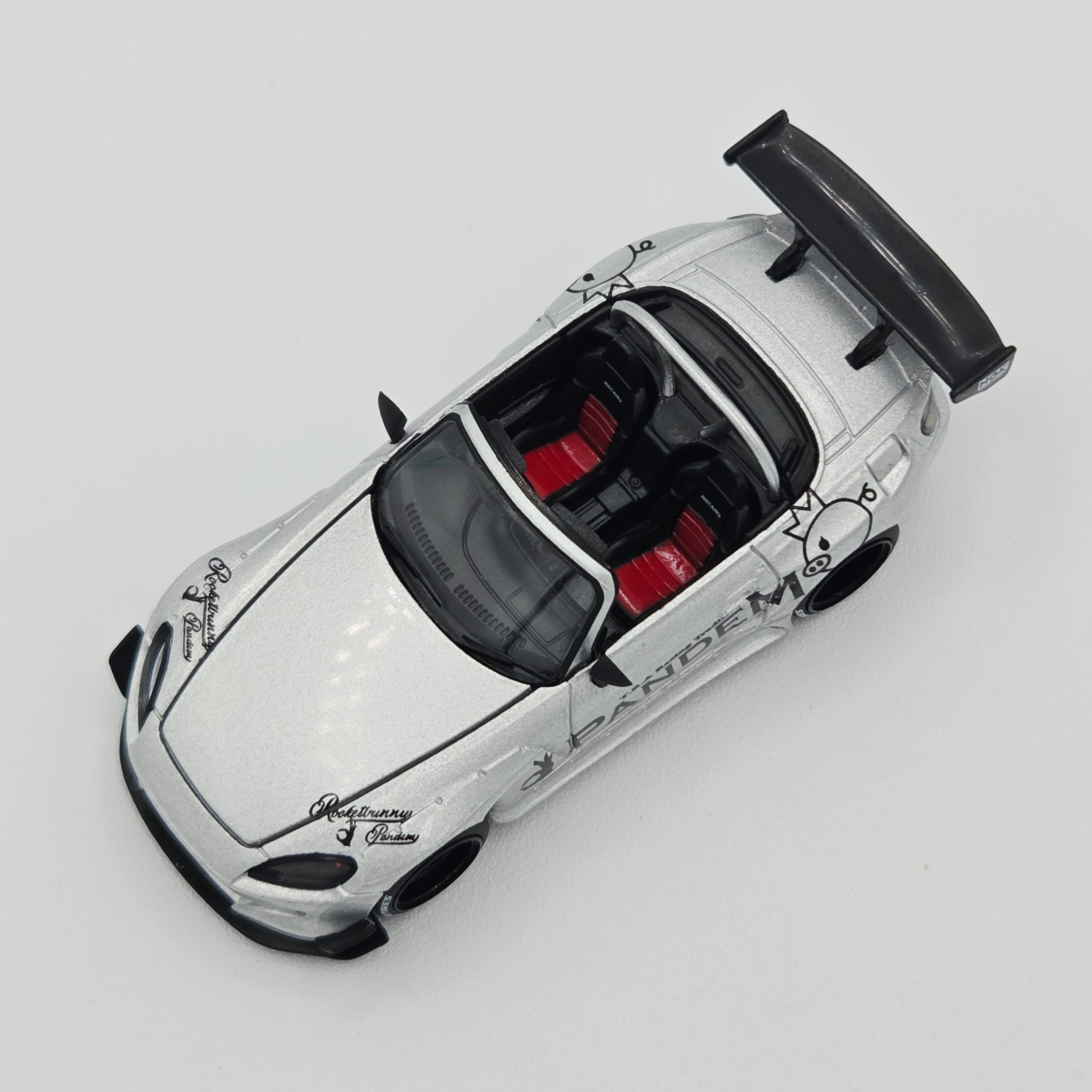 Pop Race Honda Pandem S2000 - 1:64, Silver #451 (2026 Limited Edition)