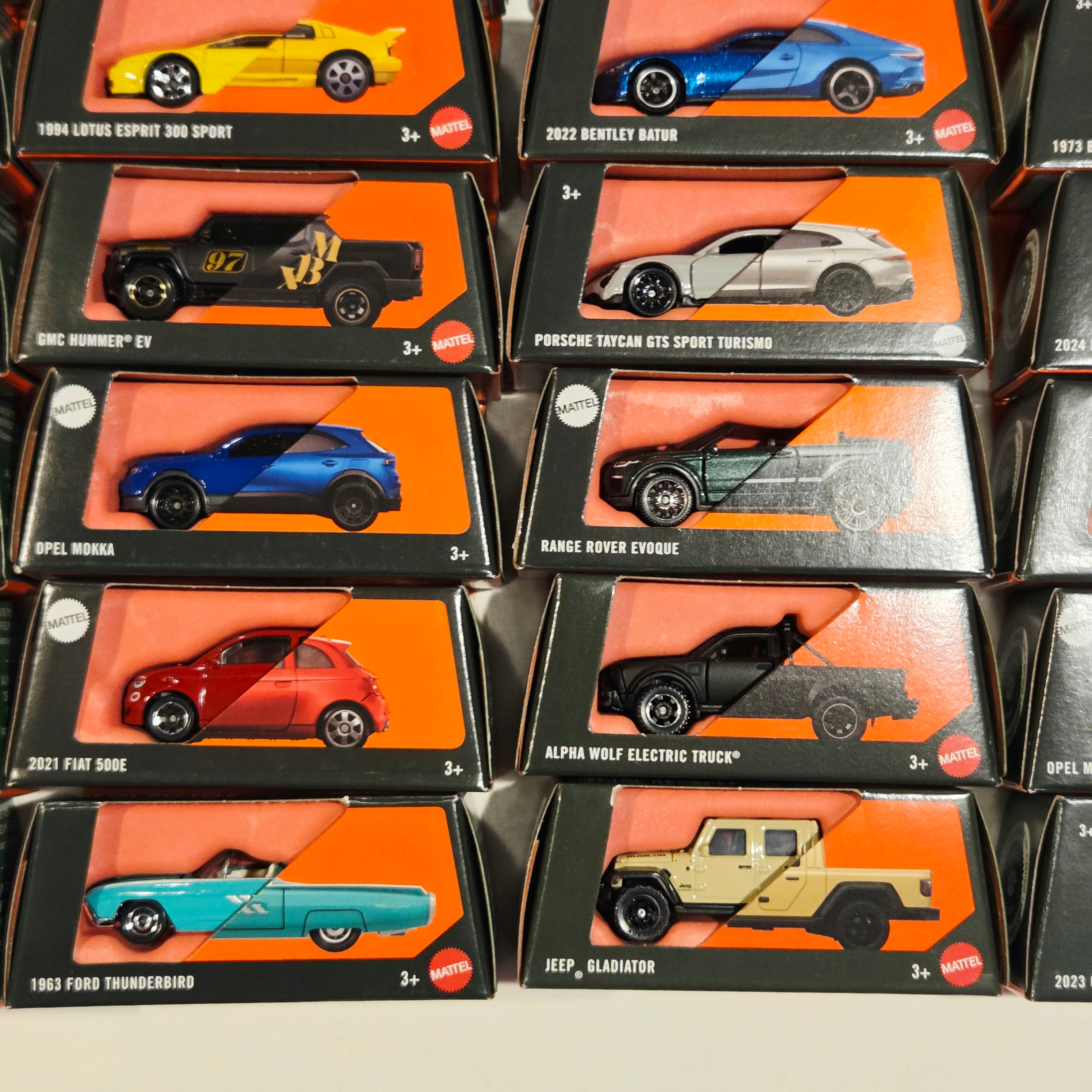 Matchbox Moving Parts Bulk Lot D ×24 - Porsche, Lamborghini, Toyota, Ford GT, etc