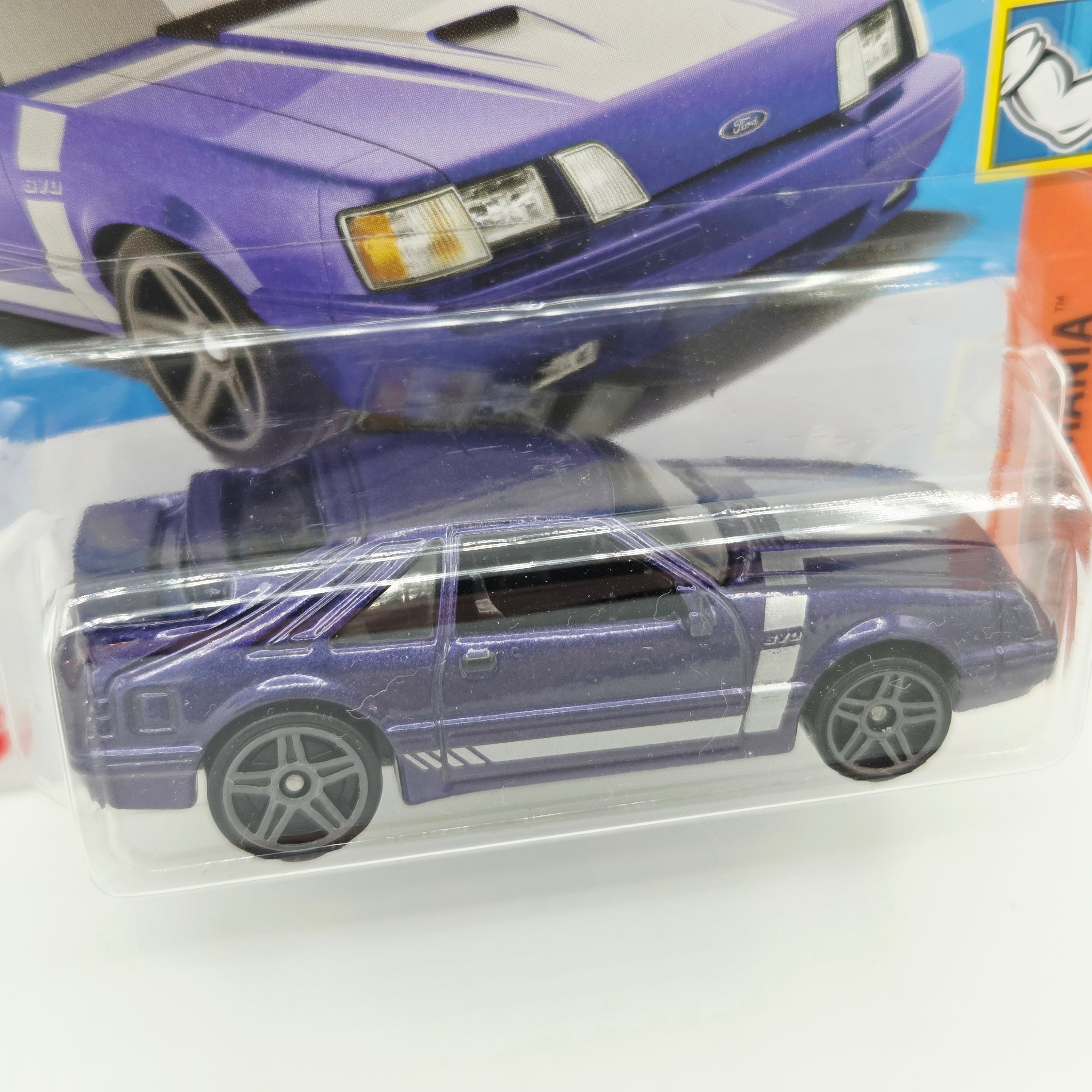 Hot Wheels '84 Ford Mustang SVO - Short Card (2022 HW Basic - Muscle Mania)