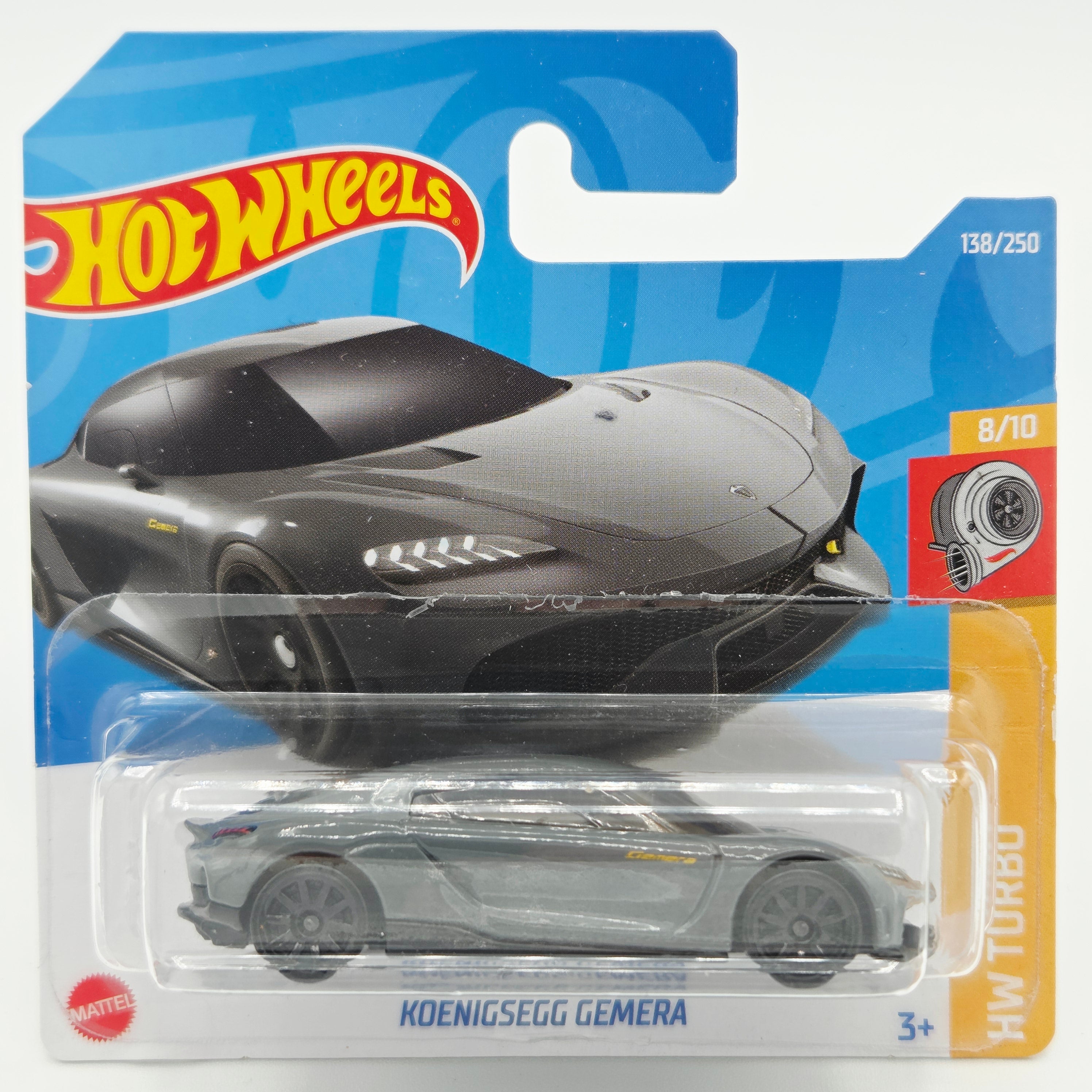 Hot Wheels Koenigsegg Gemera - Short Card (2022 HW Basic - Turbo)