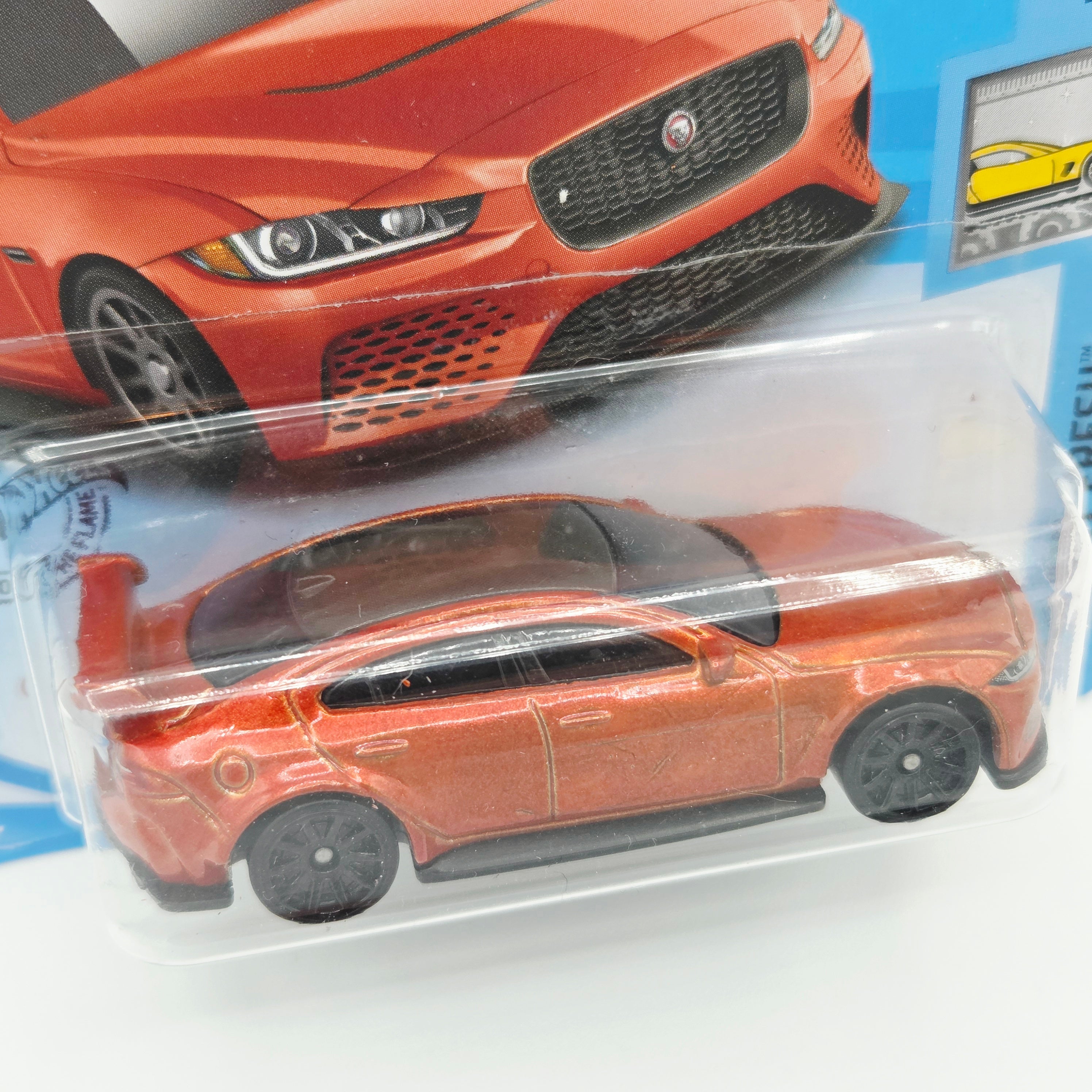 Hot Wheels Jaguar XE SV Project 8 - Short Card (2019 HW Basic - Factory Fresh)