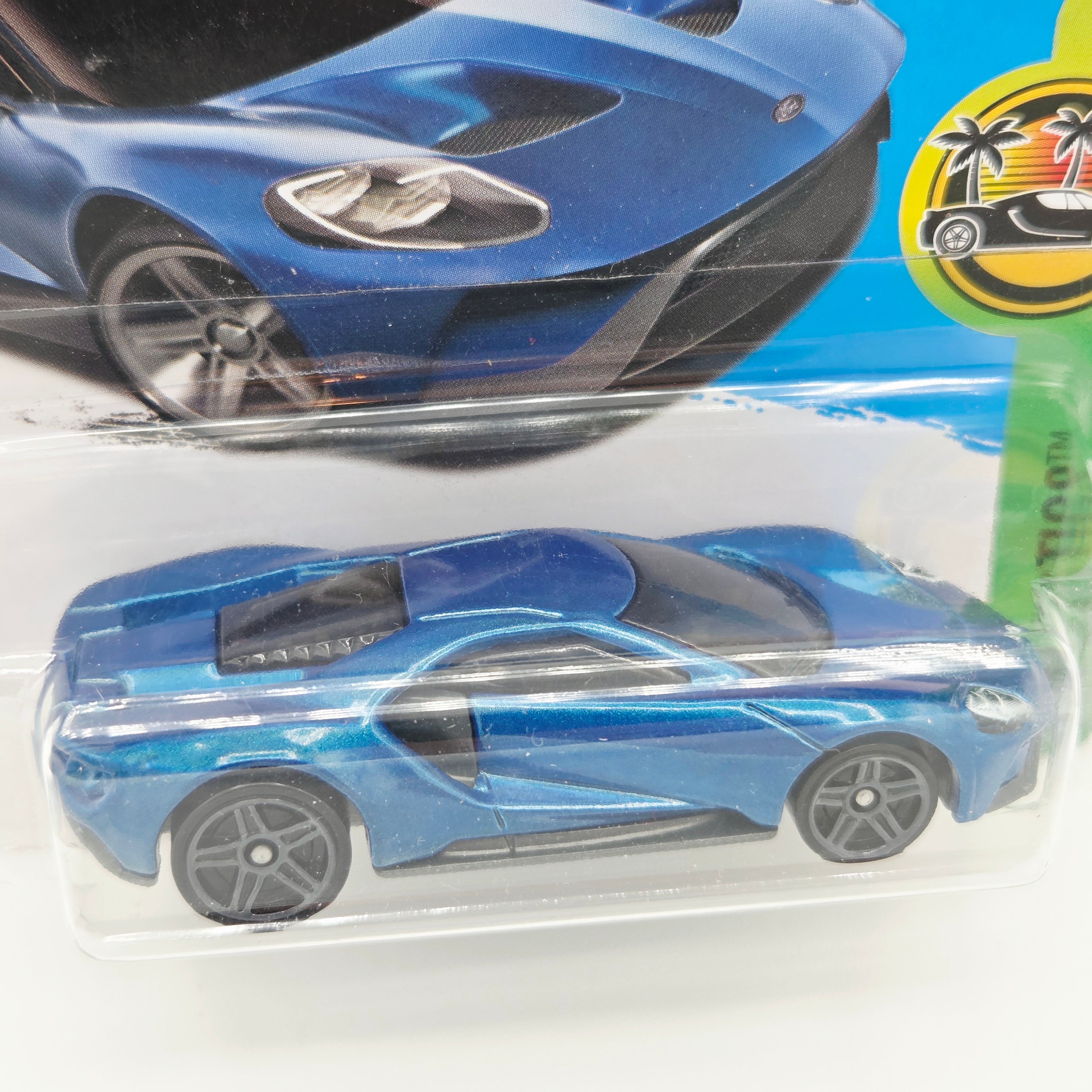 Hot Wheels '17 Ford GT - Short Card (2016 HW Basic - Exotics)