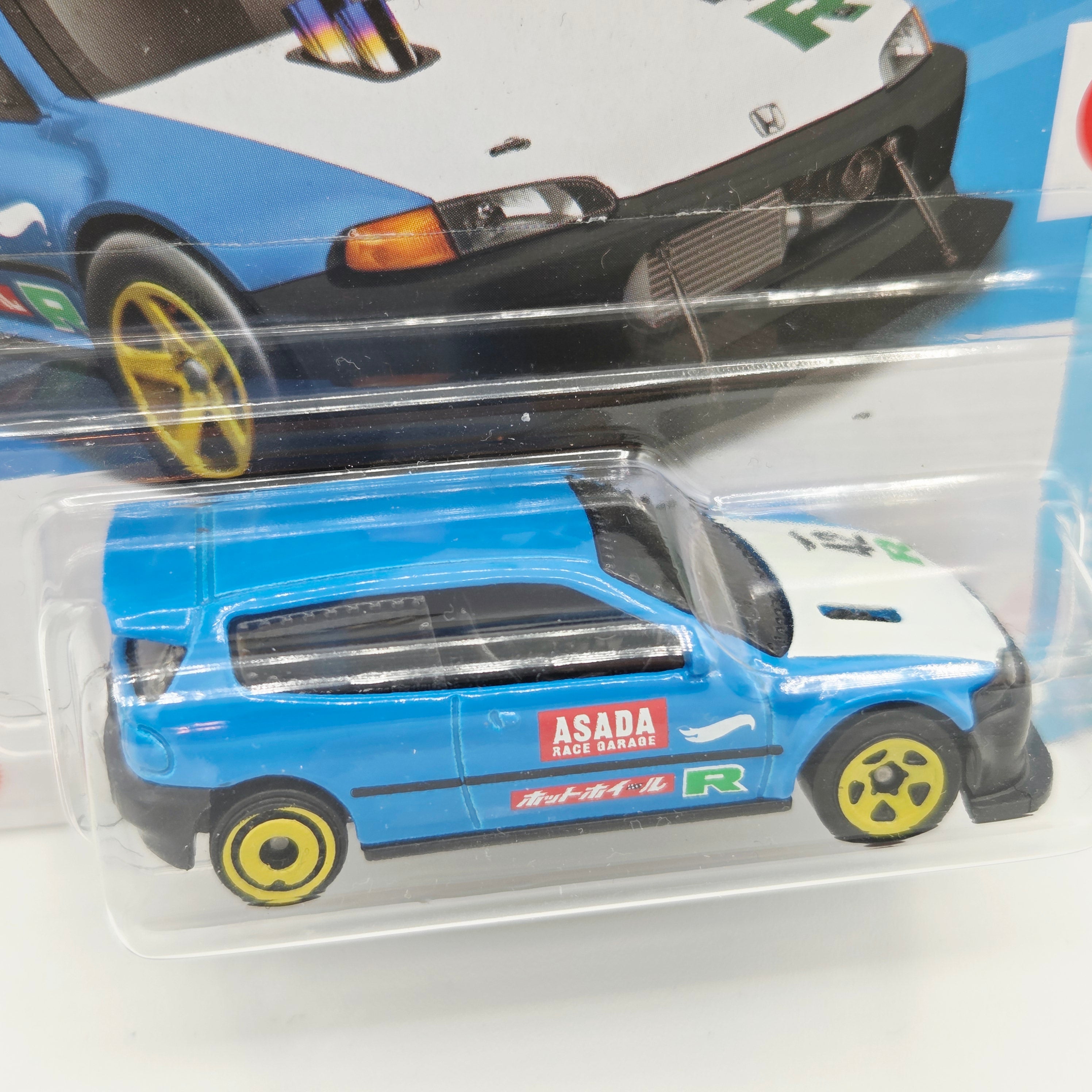 Hot Wheels Honda Civic Custom - Short Card (2022 HW Basic - J-Imports)