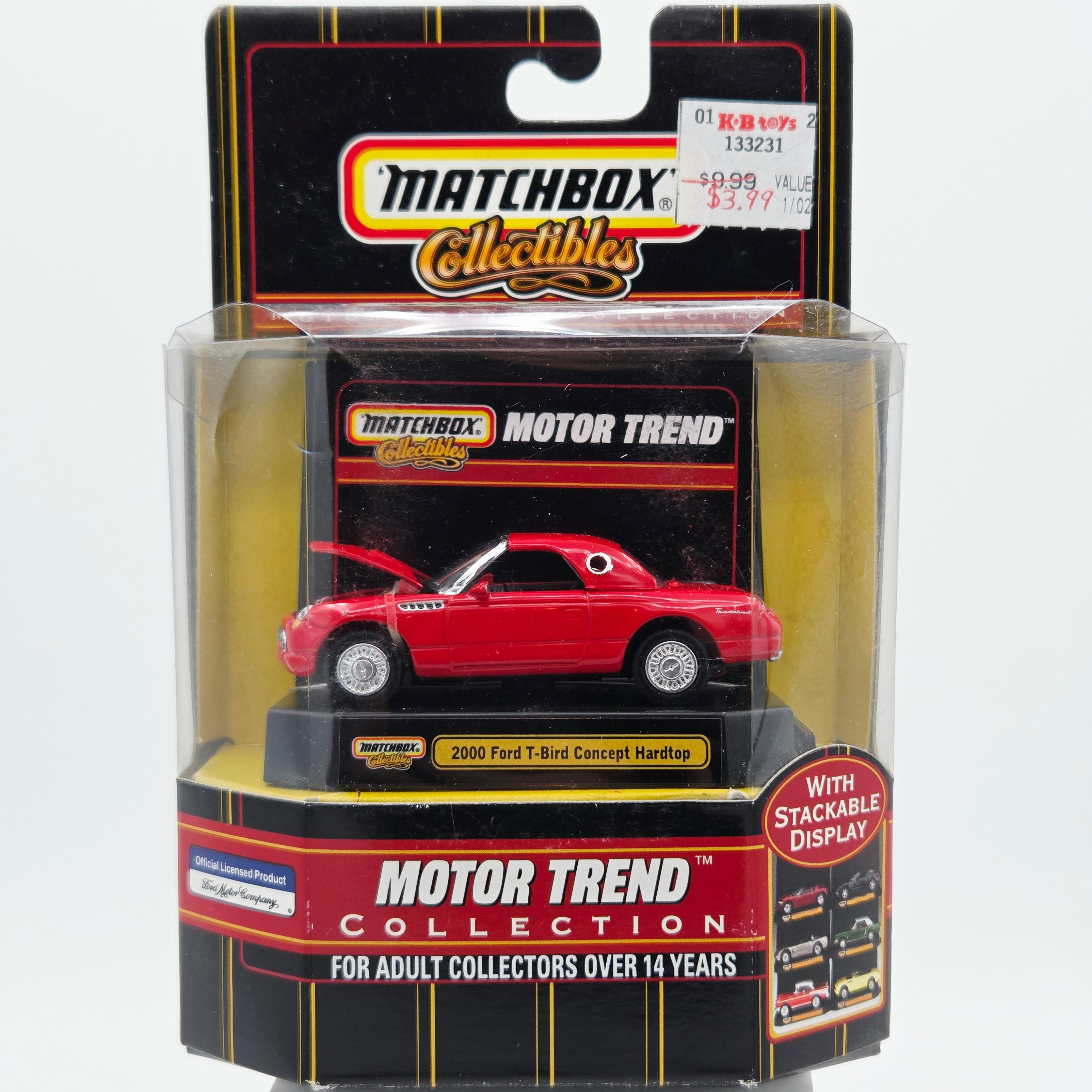 Matchbox '00 Ford T-Bird Concept Hardtop (2001 MBX Collectibles - Motor Trend)