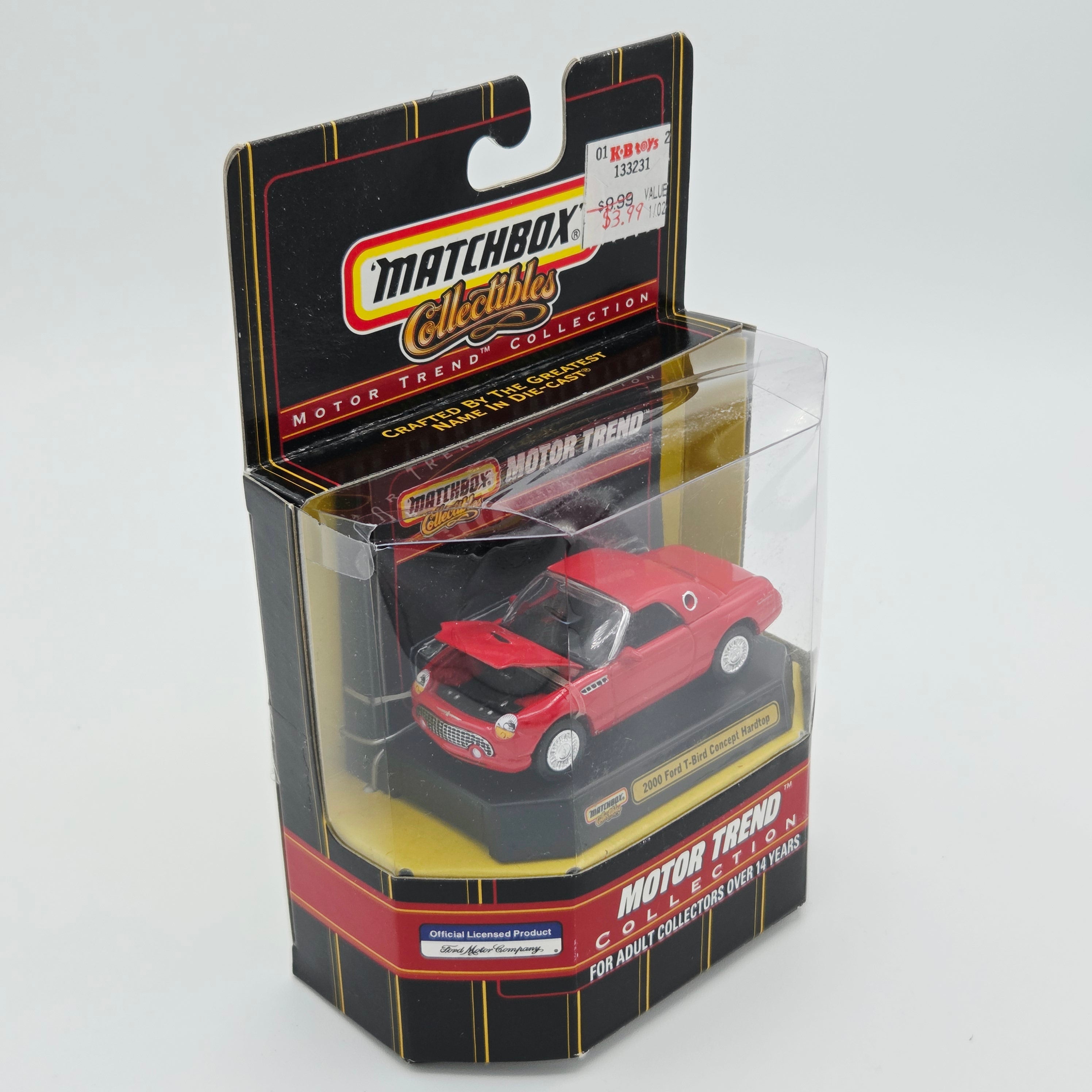Matchbox '00 Ford T-Bird Concept Hardtop (2001 MBX Collectibles - Motor Trend)
