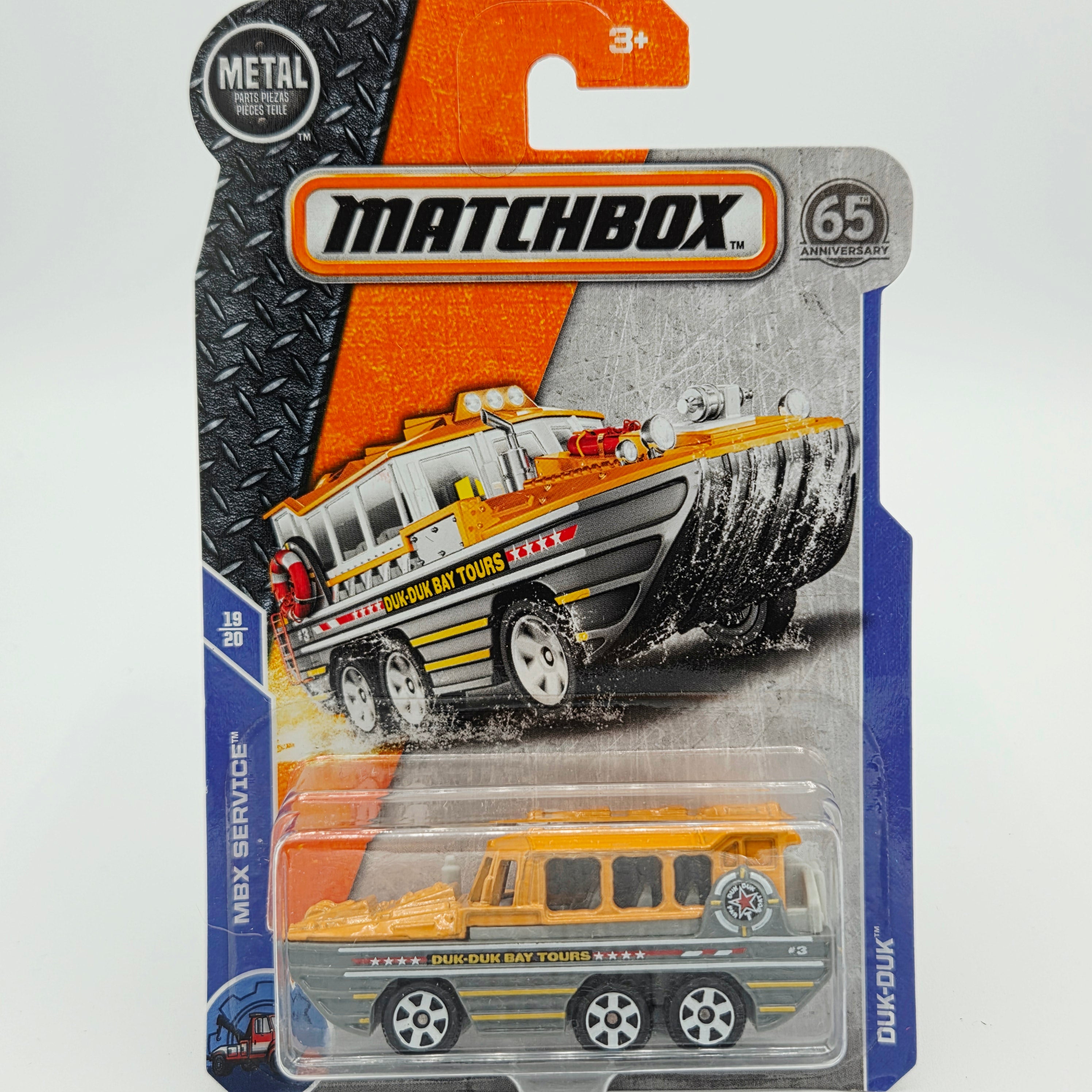 Matchbox Duk Duk / DUKW Duck Boat (2018 MBX Basic - Service)