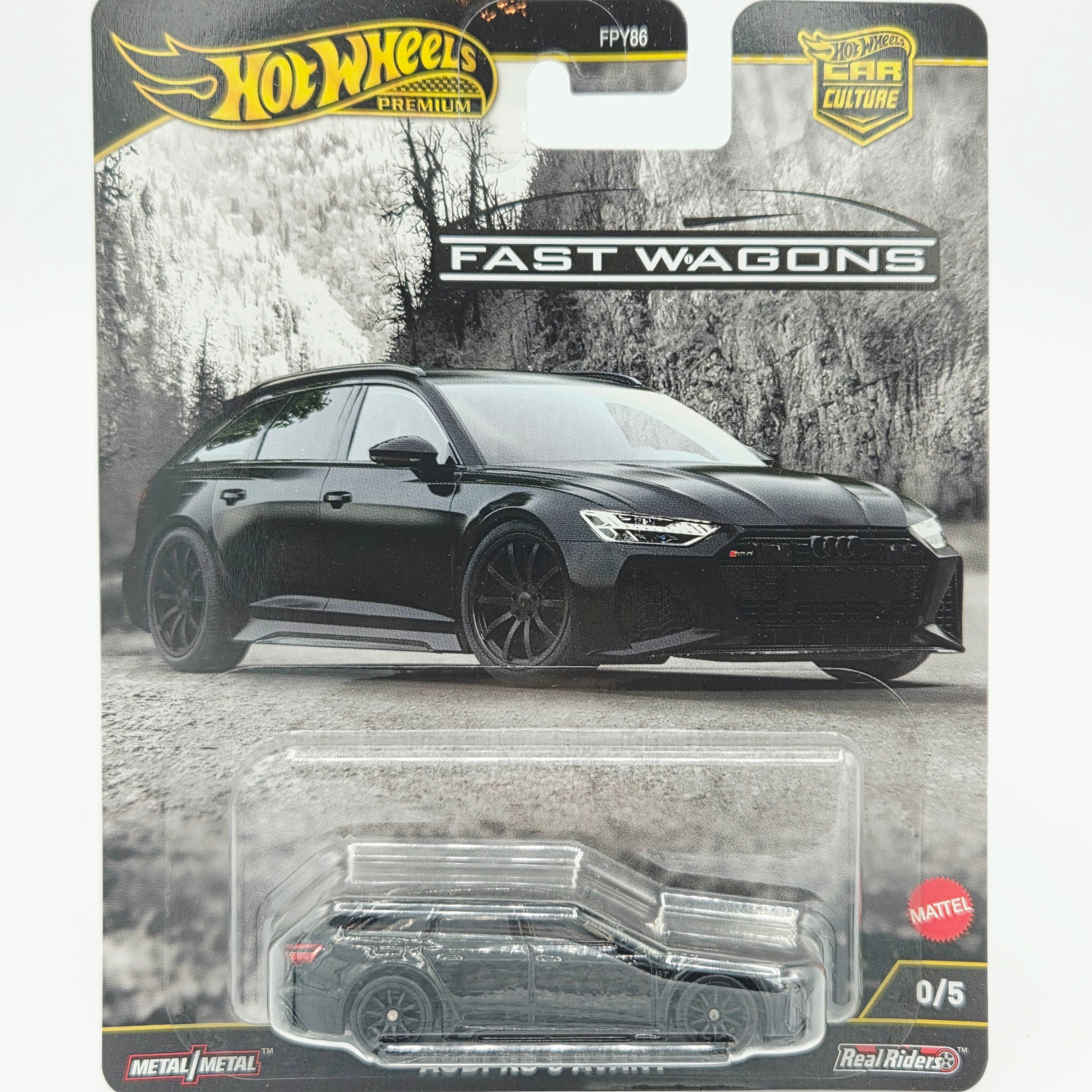 Hot Wheels - CHASE - Audi RS 6 Avant (2025 Car Culture Case J - Fast Wagons)
