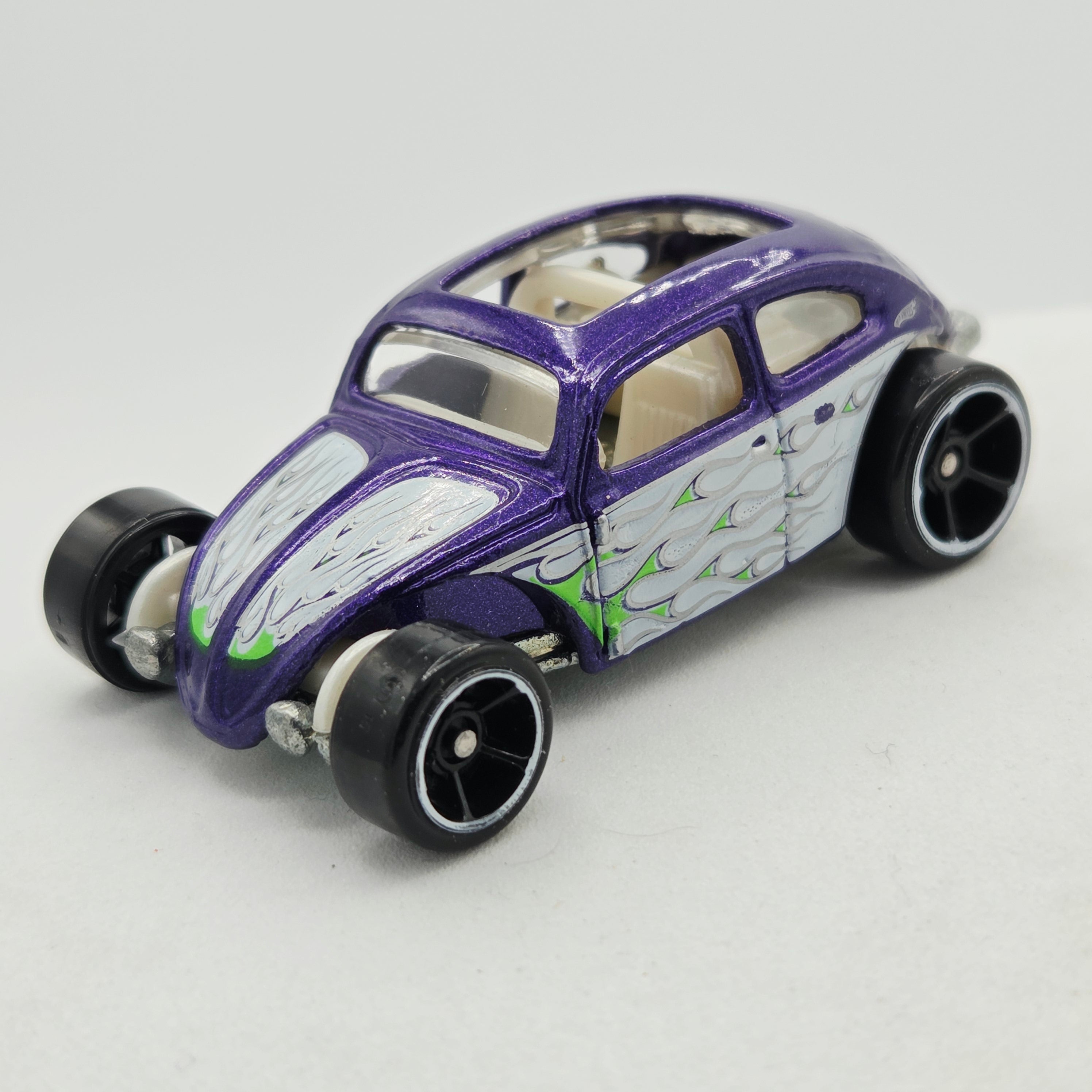 Hot Wheels Custom Volkswagen Beetle - Purple (2009 HW Basic - Heat Fleet)