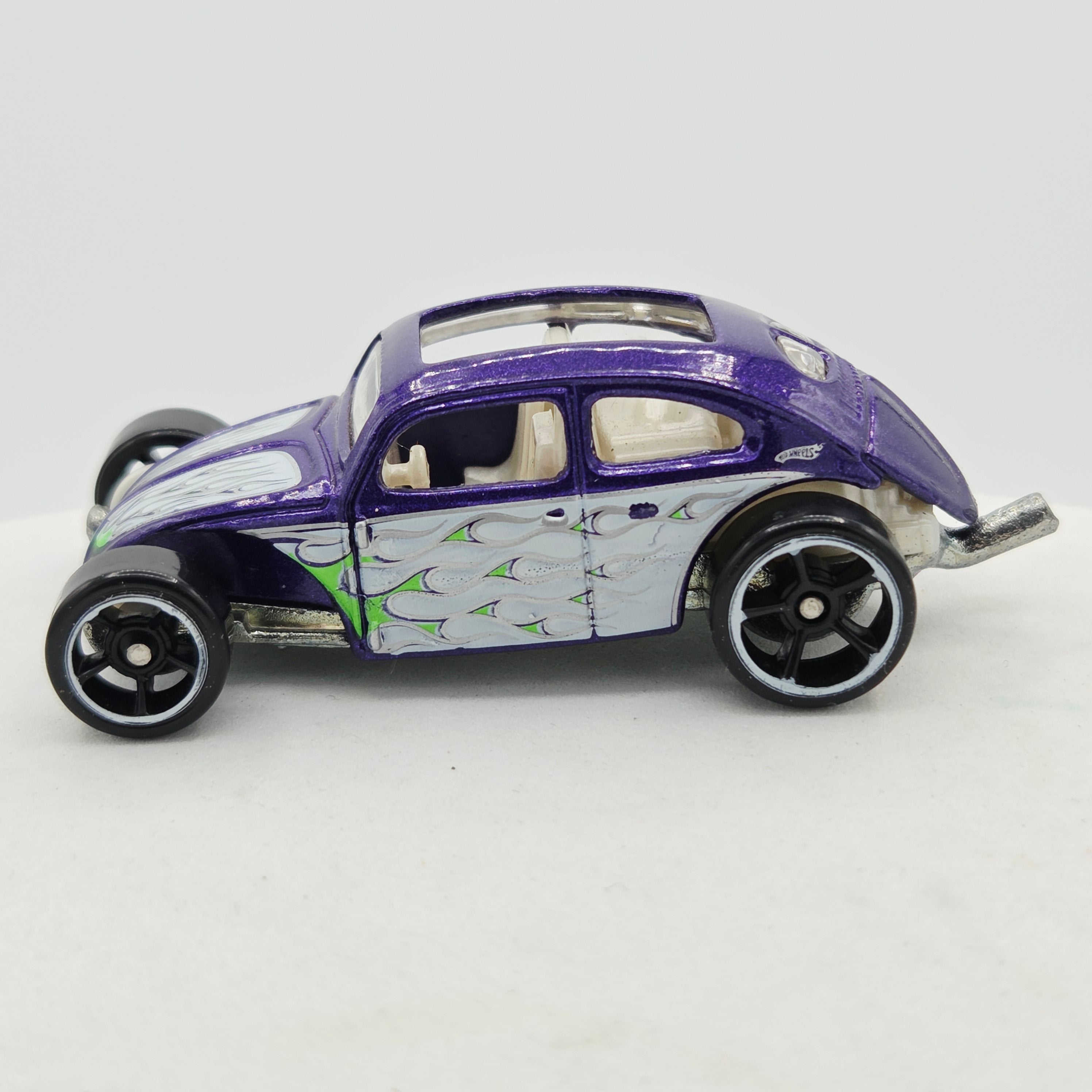 Hot Wheels Custom Volkswagen Beetle - Purple (2009 HW Basic - Heat Fleet)
