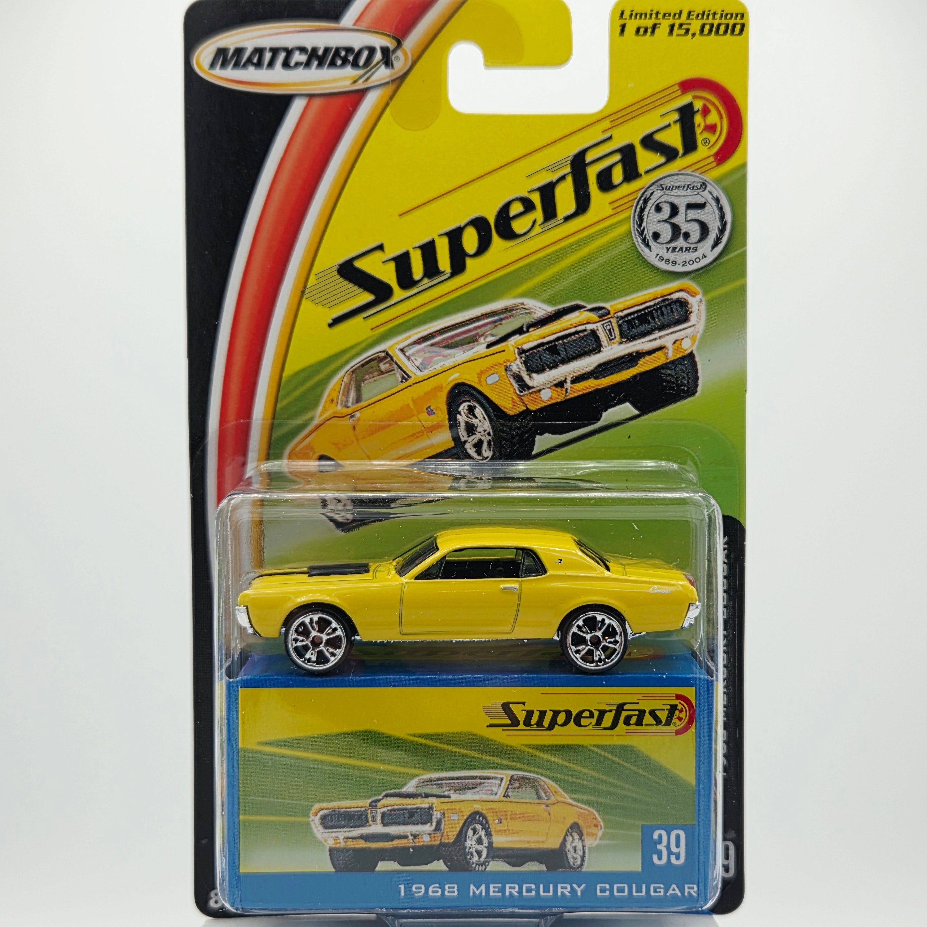 Matchbox '68 Mercury Cougar #39 (2004 MBX Superfast)